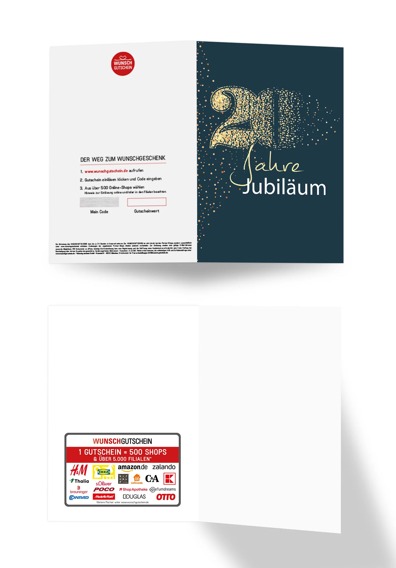 20 Jahre Jubiläum - Blau Gold - Image 3