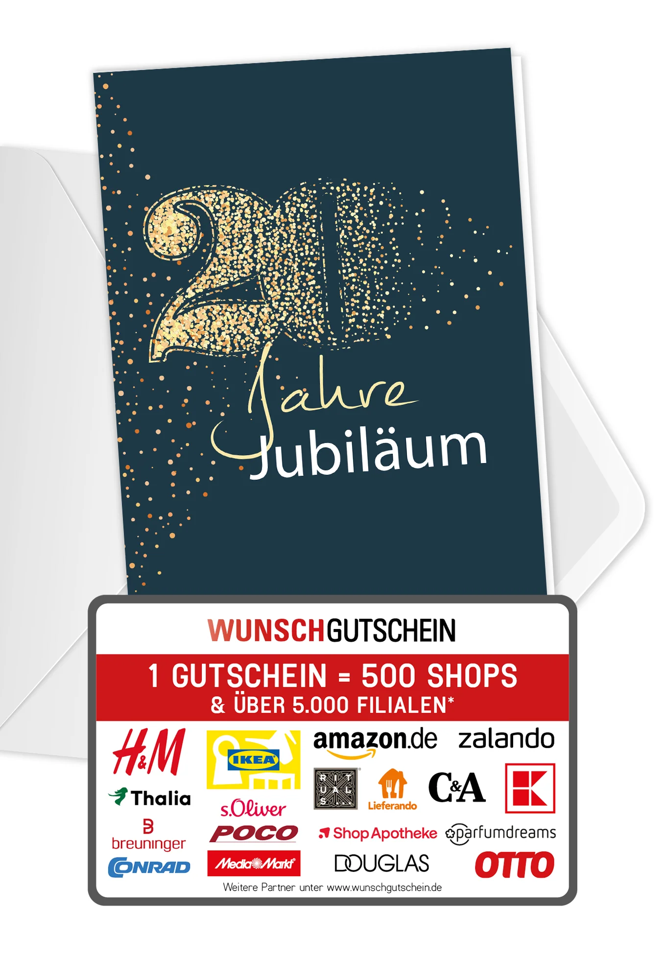 20 Jahre Jubiläum - Blau Gold PDF