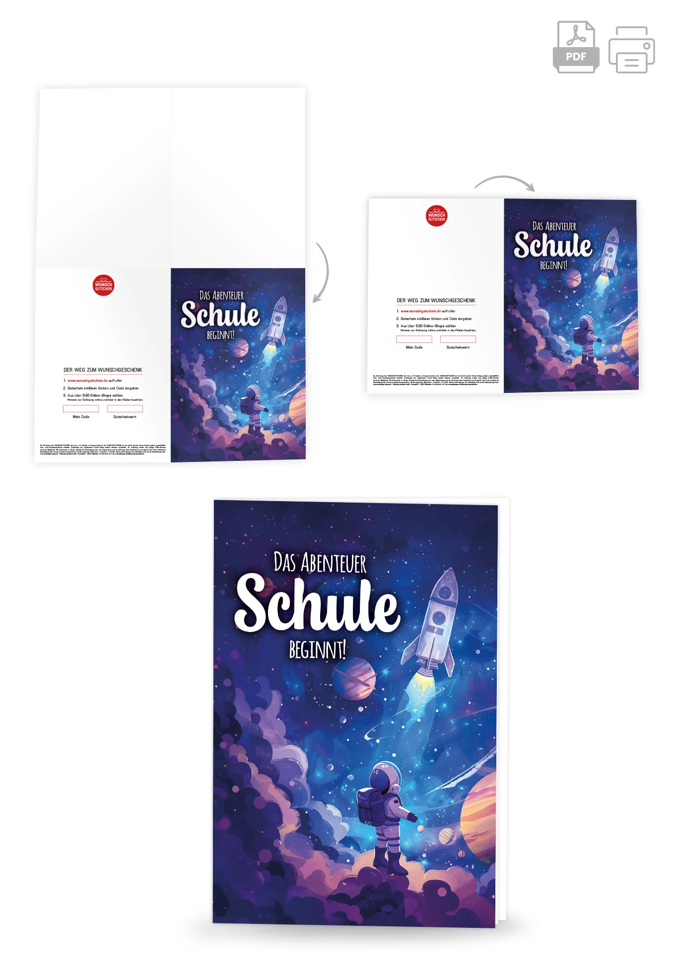 Abenteuer Schule beginnt - Astronaut PDF - Image 4