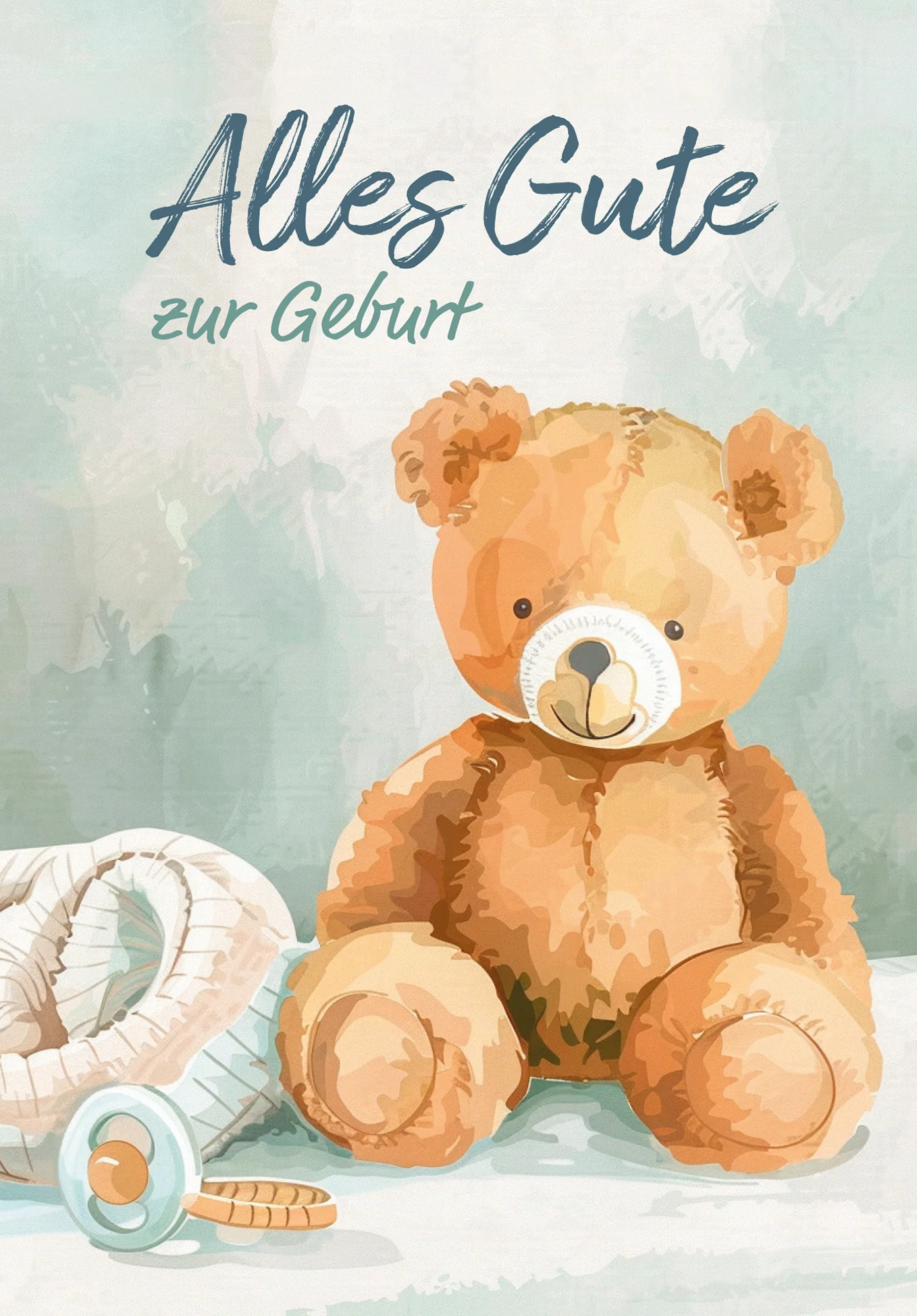 Alles Gute Geburt - Teddy Schnuller - Image 2