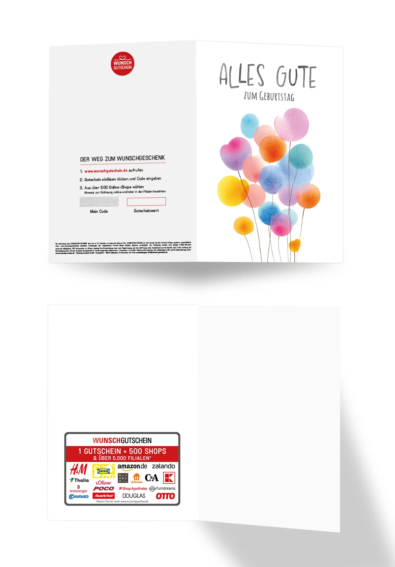 Alles Gute Geburtstag - Ballons Bunt PDF - Image 3