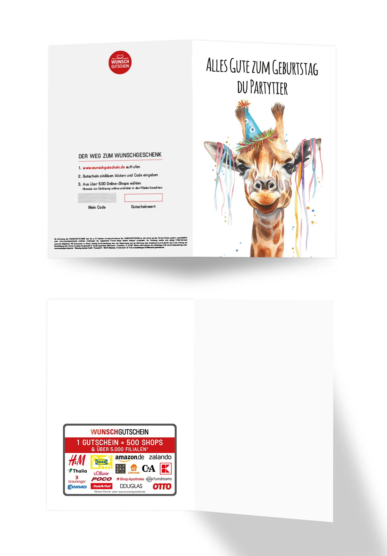 Alles Gute - Giraffe - Image 3
