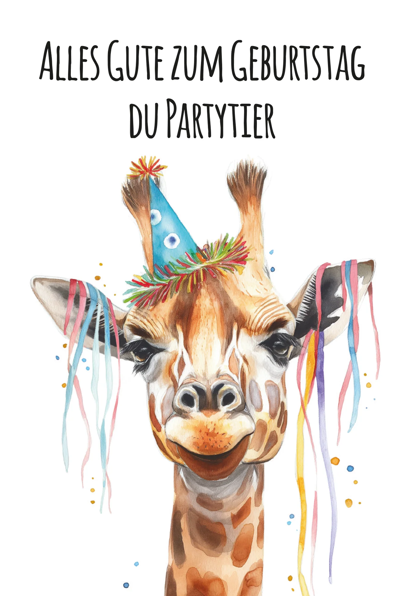 Alles Gute - Giraffe PDF - Image 2