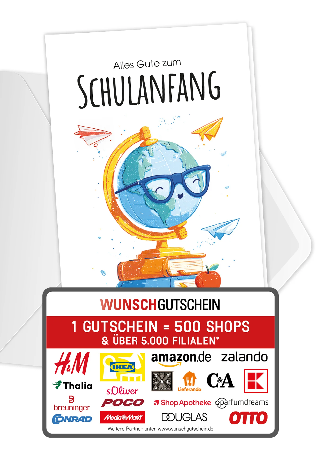 Alles Gute Schulanfang - Globus