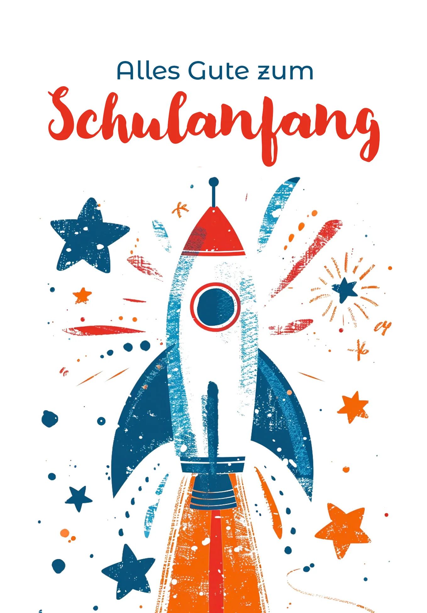 Alles Gute Schulanfang - Rakete - Image 2