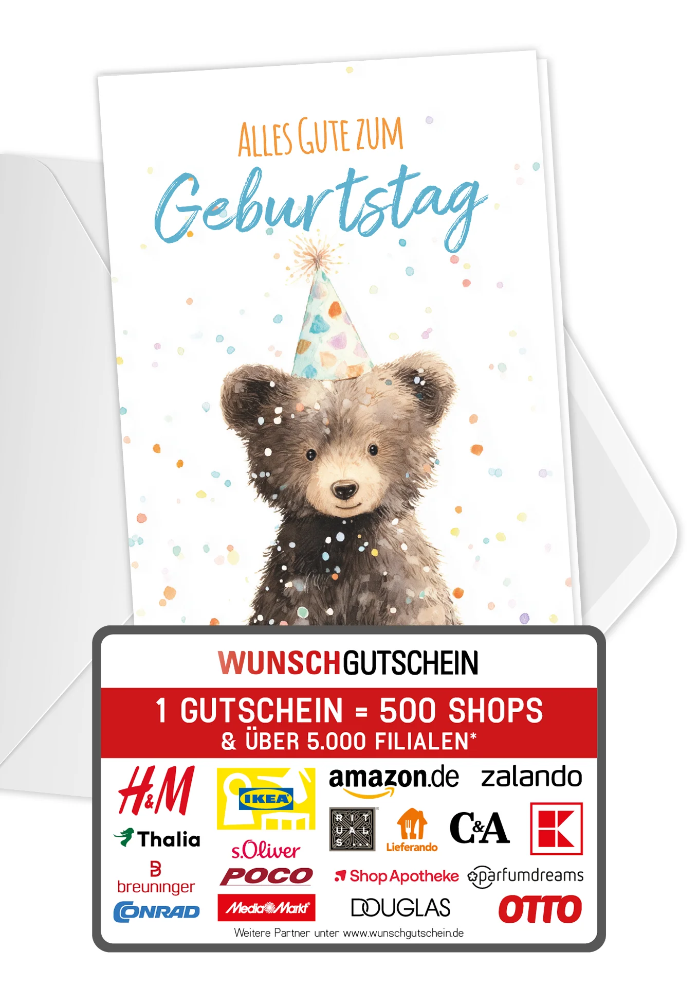 Alles Gute zum Geburtstag - Bär PDF