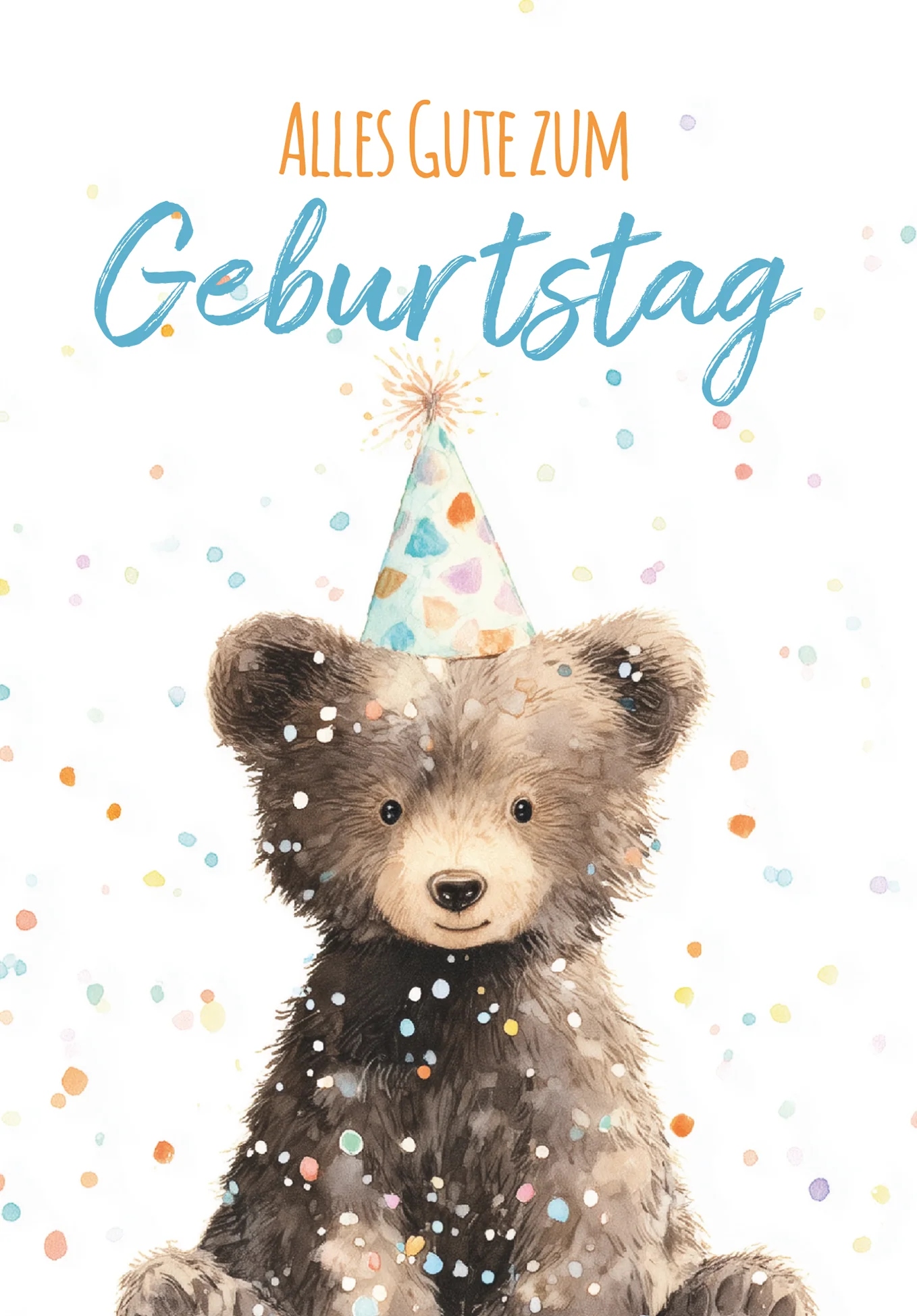 Alles Gute zum Geburtstag - Bär PDF - Image 2