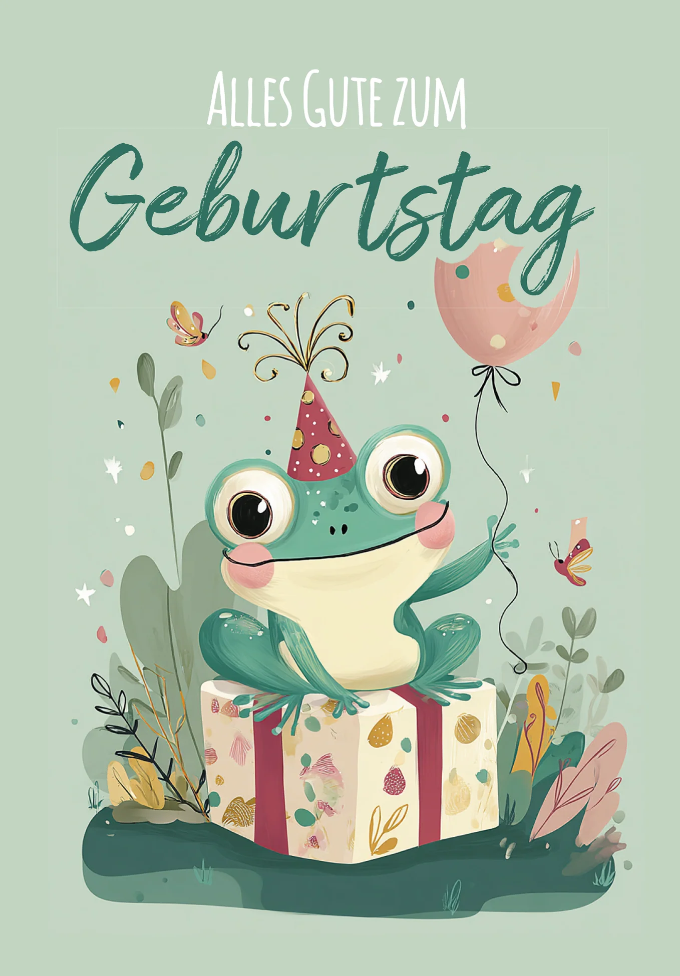 Alles Gute zum Geburtstag - Frosch - Image 2