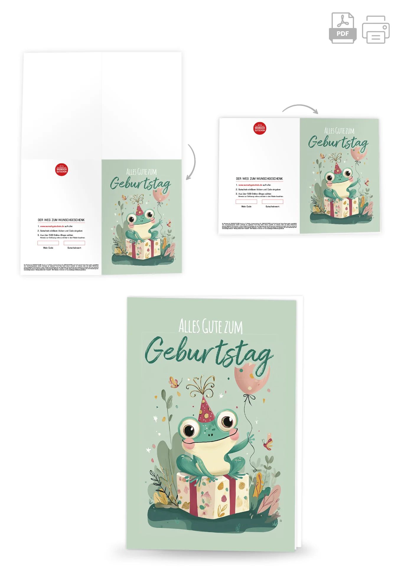 Alles Gute zum Geburtstag - Frosch PDF - Image 4