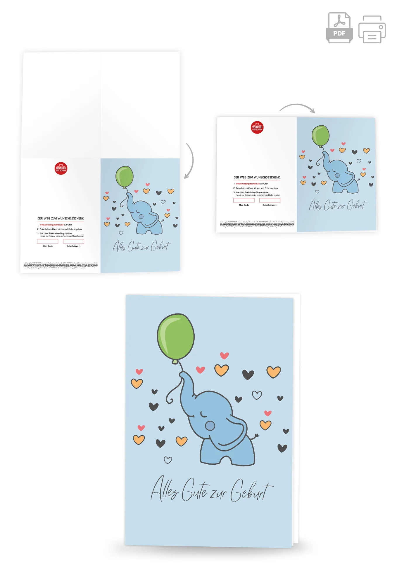 Alles Gute zur Geburt - Elefant - Image 4