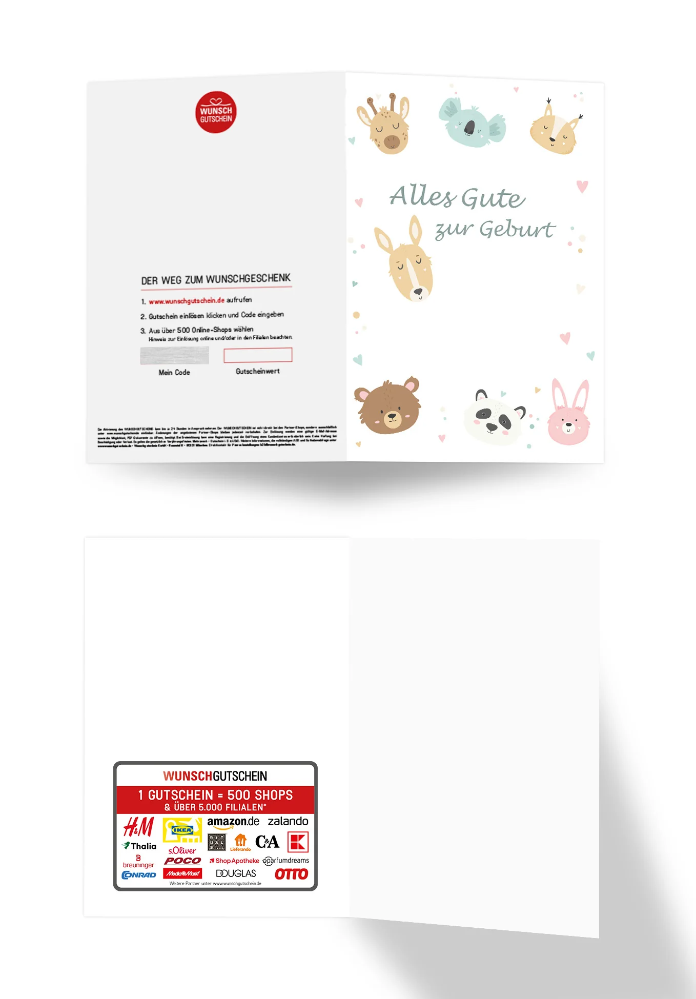 Alles Gute zur Geburt - Tiere PDF - Image 3