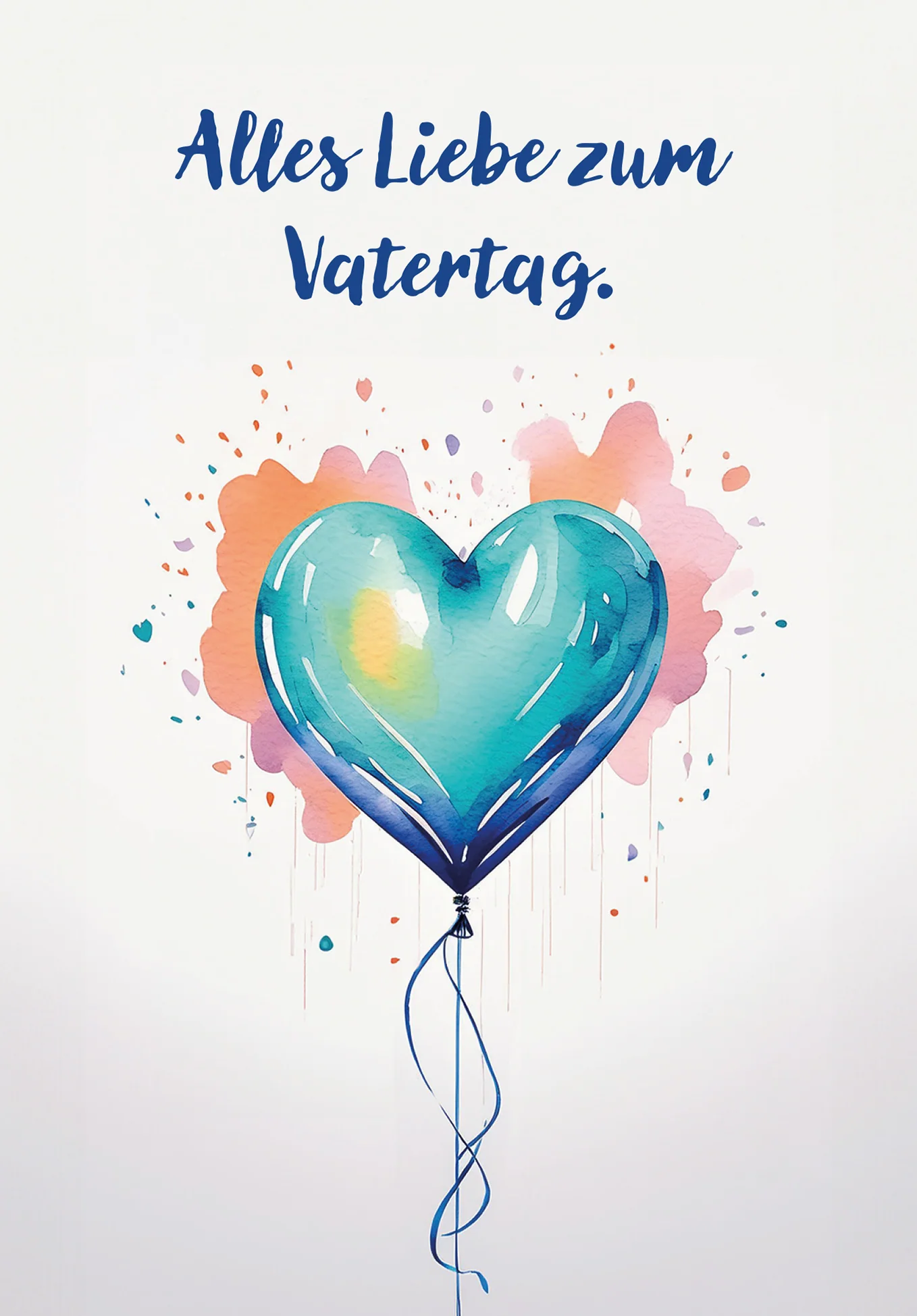 Alles Liebe Vatertag - Herz PDF - Image 2