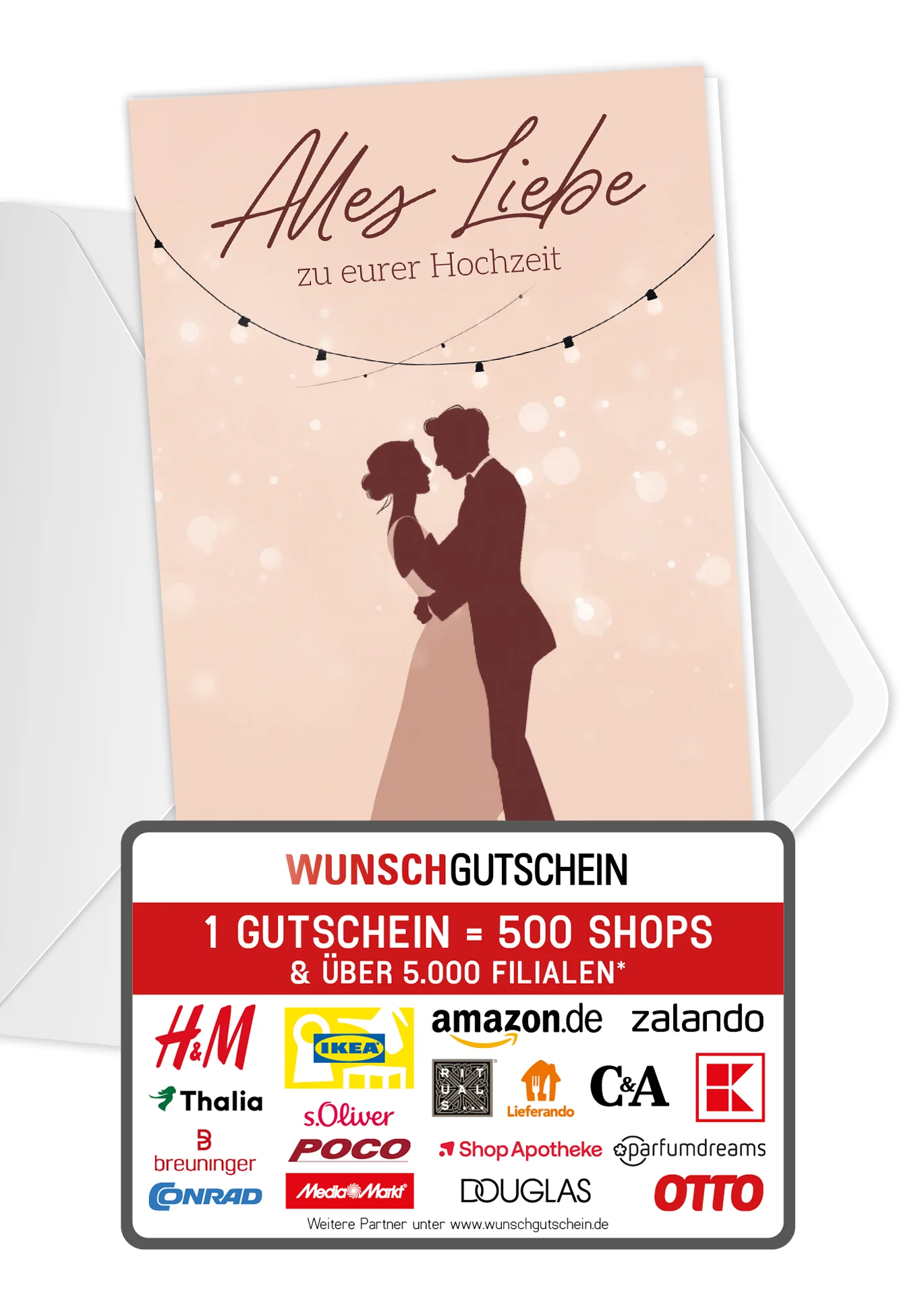 Alles Liebe zu eurer Hochzeit - Paar Tanzend