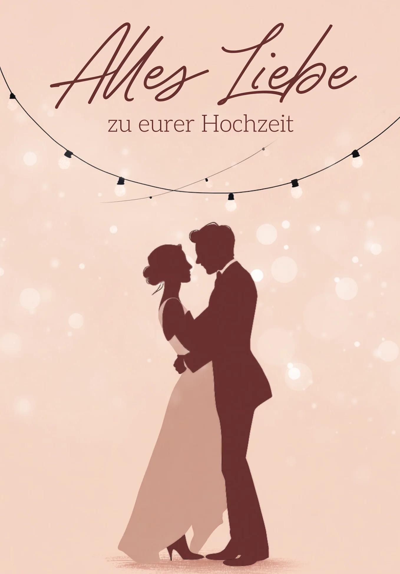 Alles Liebe zu eurer Hochzeit - Paar Tanzend - Image 2