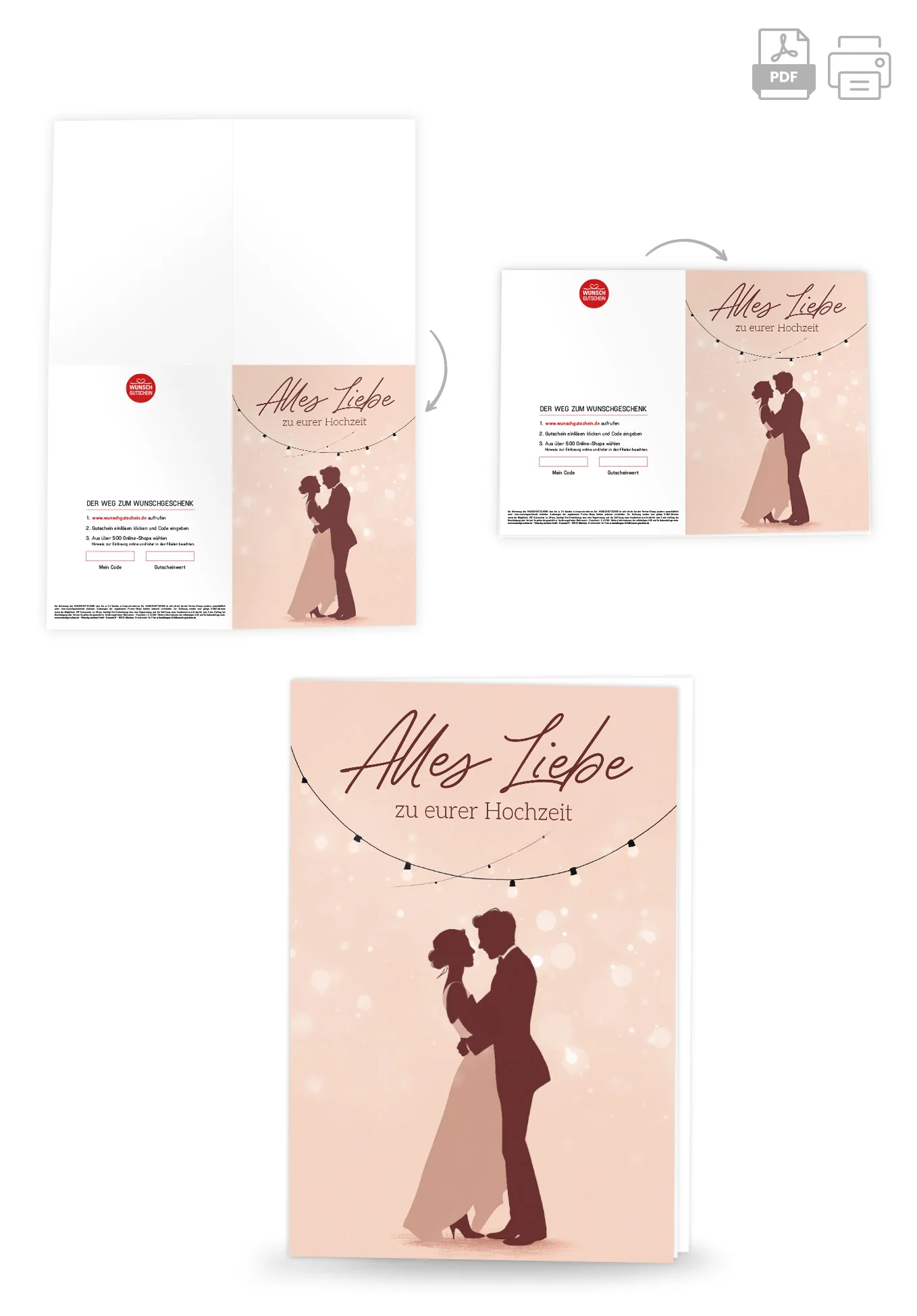 Alles Liebe zu eurer Hochzeit - Paar Tanzend - Image 4