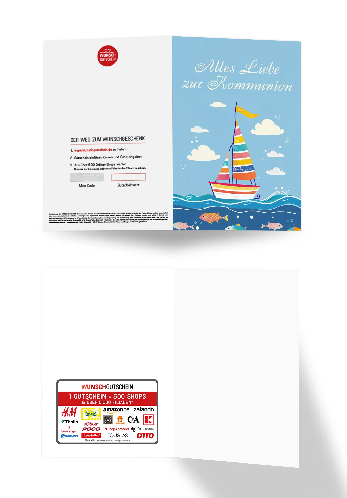 Alles Liebe zur Kommunion - Segelboot - Image 3