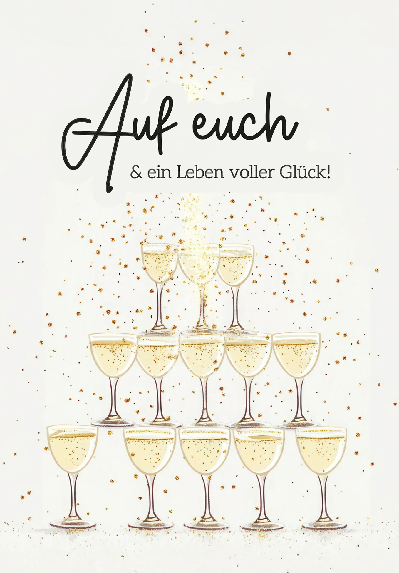Auf euch - Champagner Pyramide PDF - Image 2