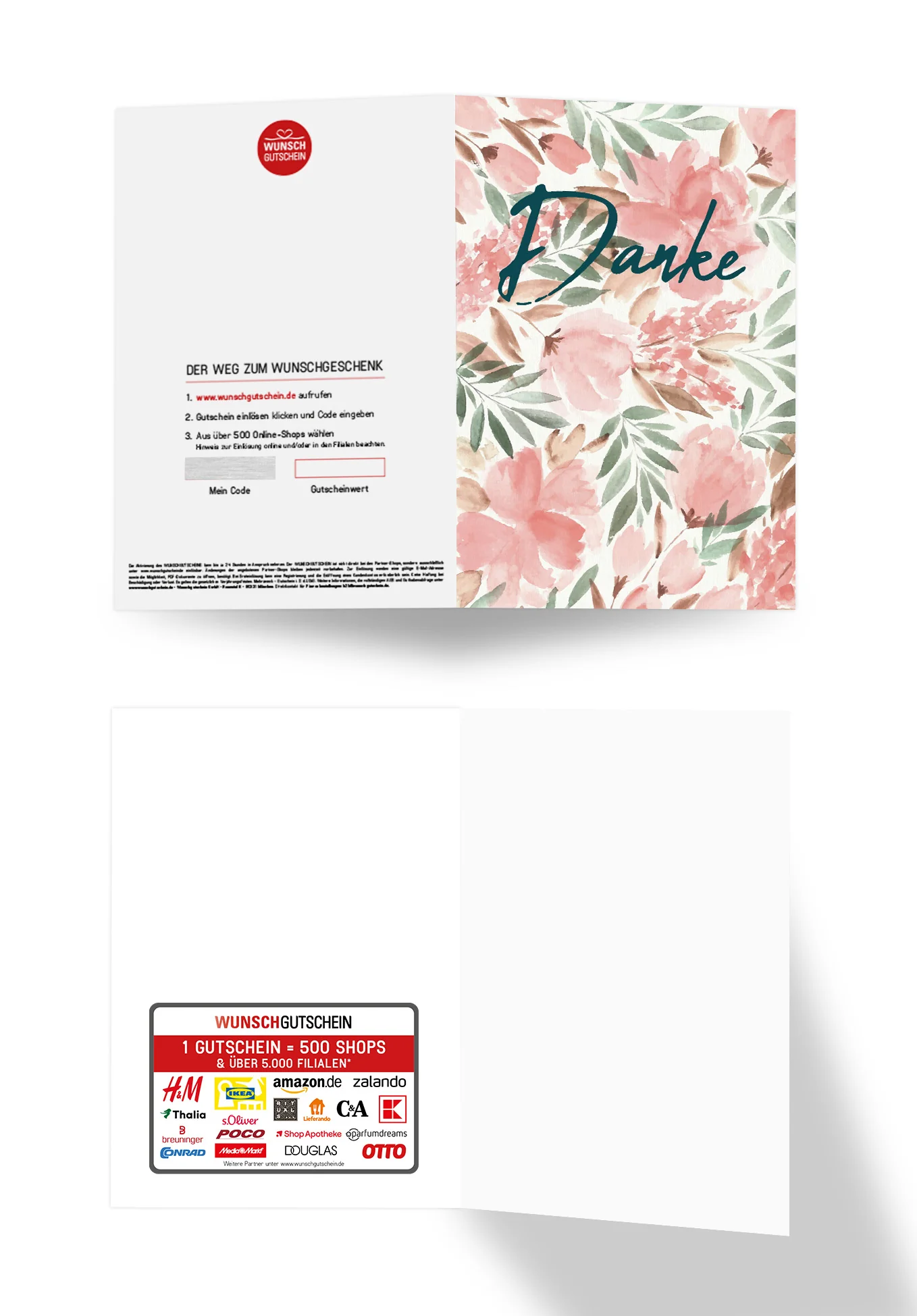 Danke - Aquarell Blume PDF - Image 3