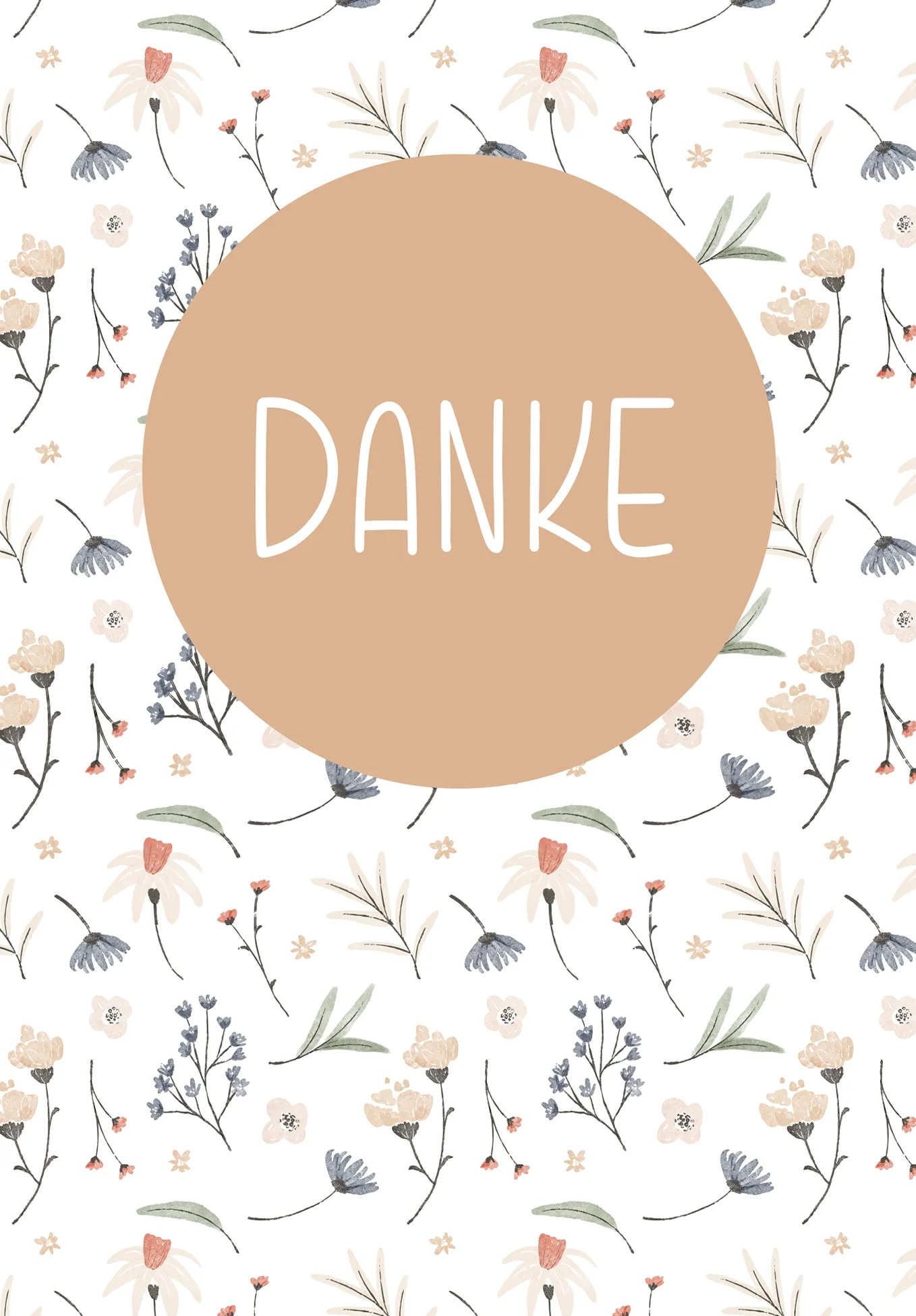Danke - Blumen Weiß PDF - Image 2