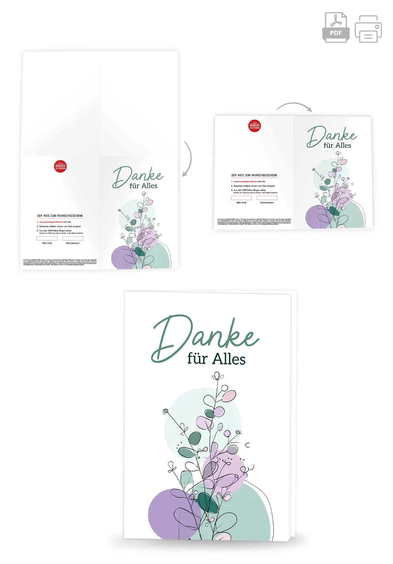 Danke für Alles - Lila Grün - Image 4