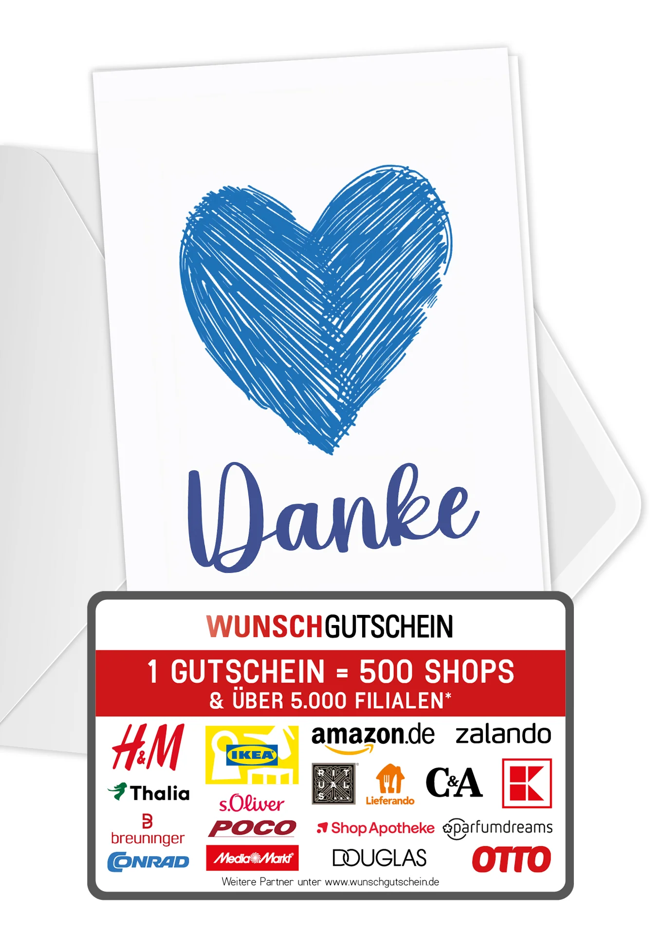 Danke - Herz Blau PDF