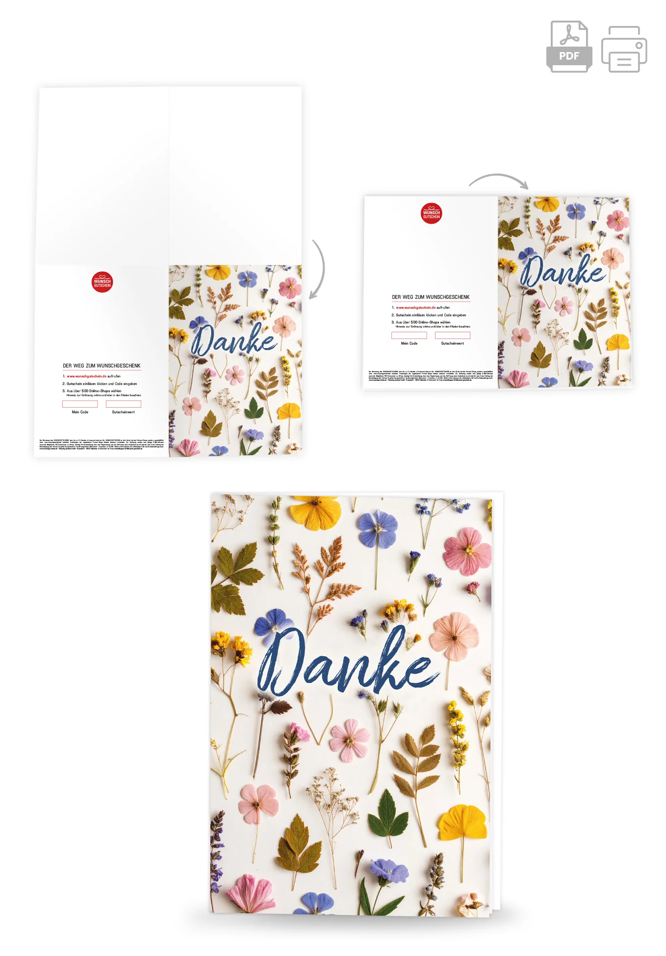 Danke - Trockenblumen Bunt - Image 4