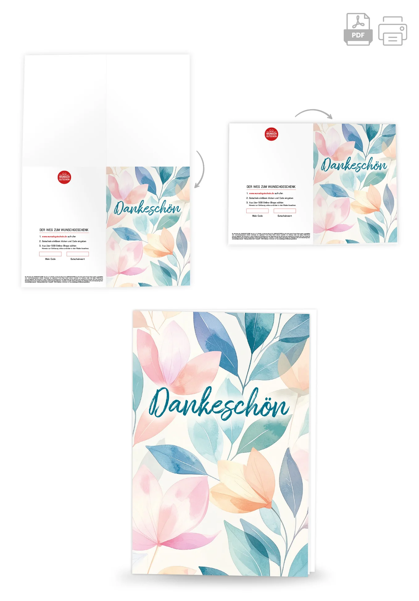Dankeschön - Blätter Bunt - Image 4