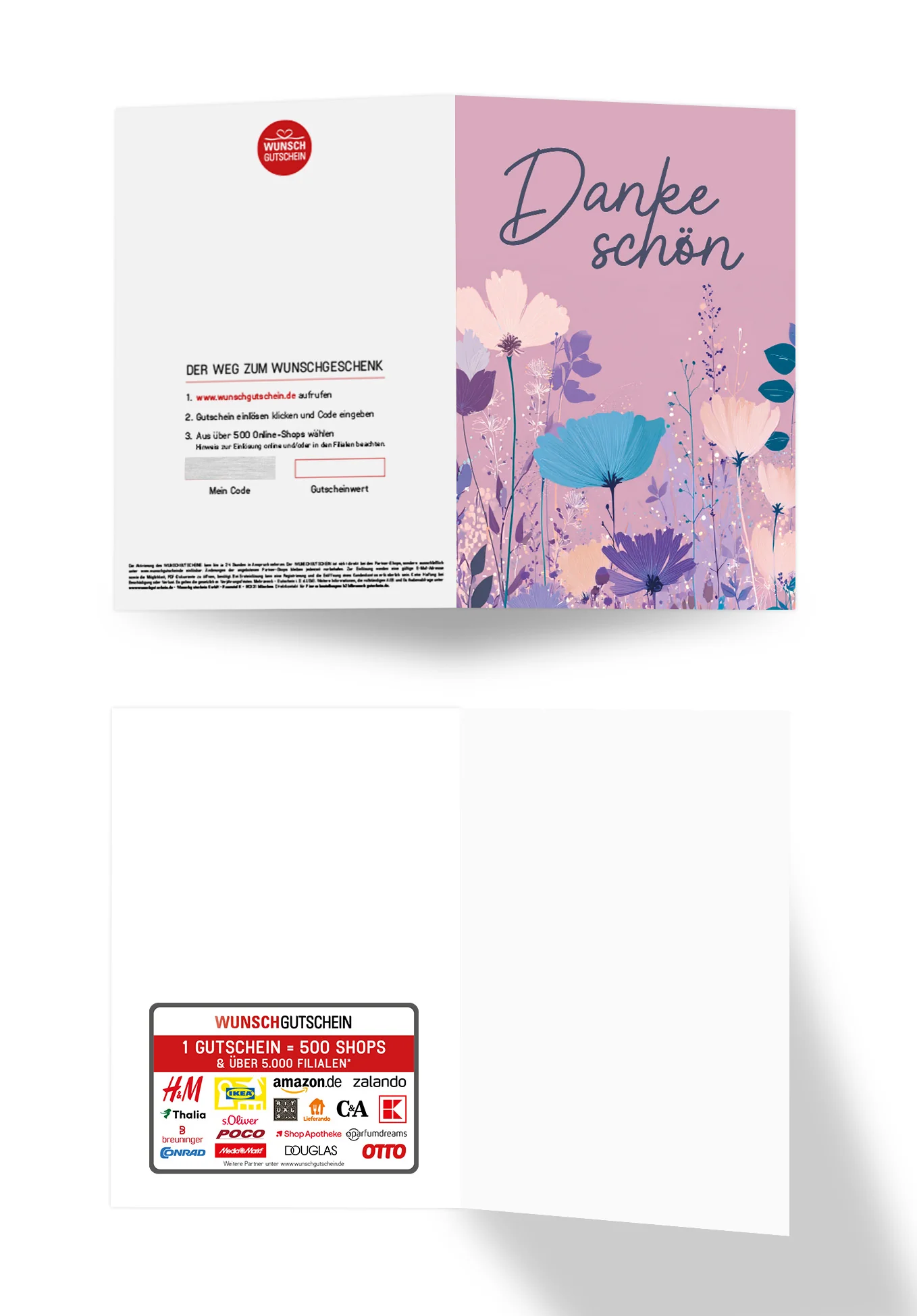 Dankeschön - Blumen Lila PDF - Image 3