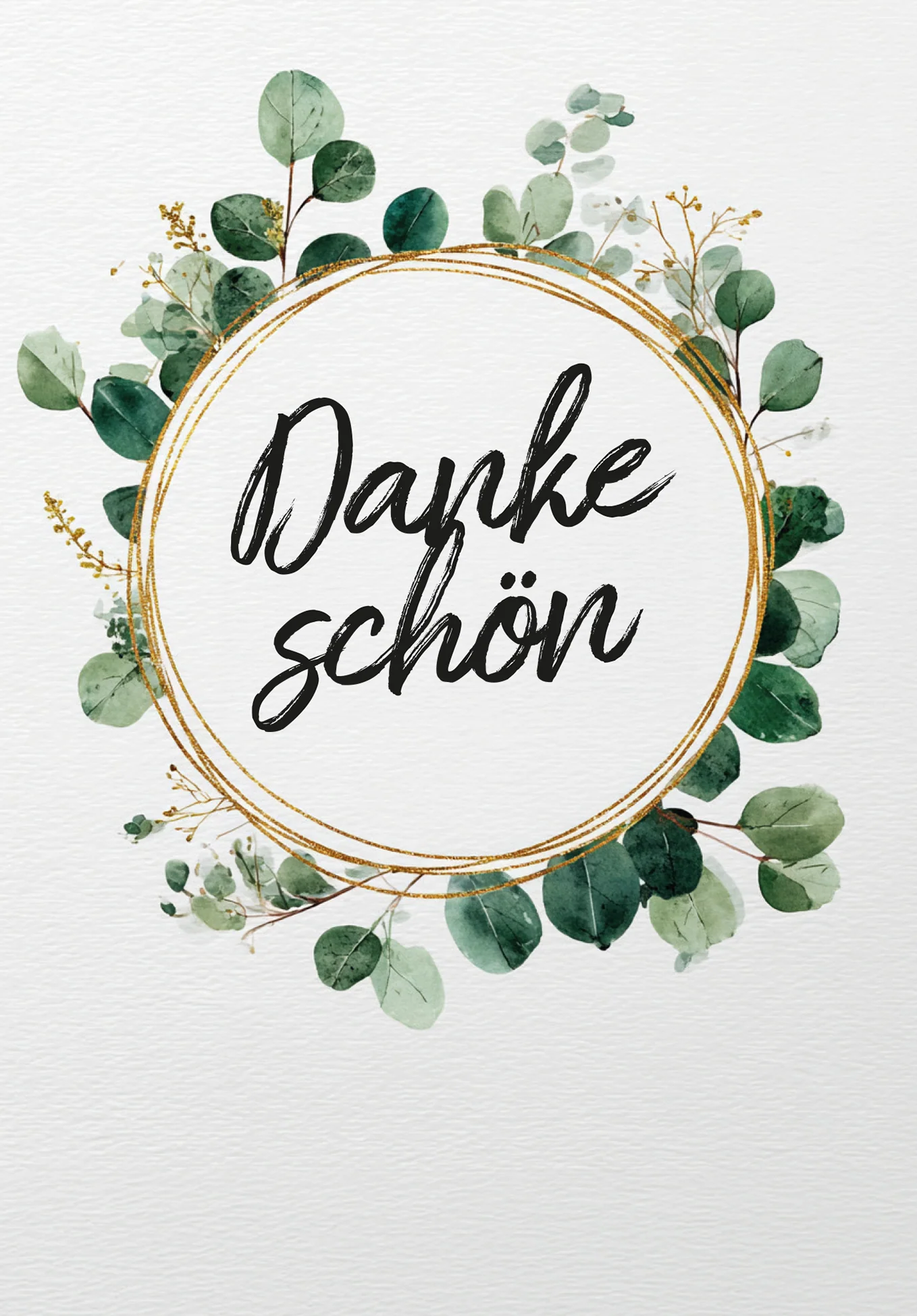 Dankeschön - Eucalyptus Kranz PDF - Image 2
