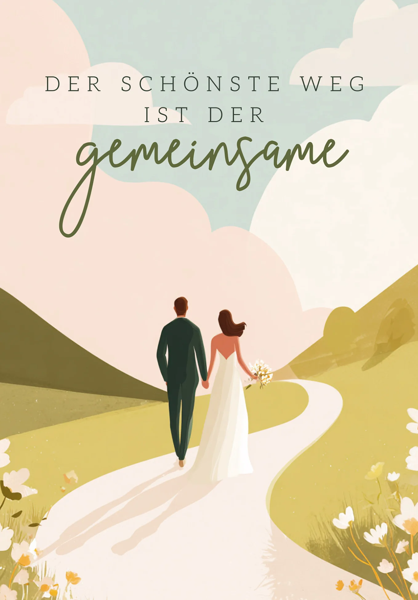 Der schönste Weg ist der gemeinsame - Brautpaar PDF - Image 2