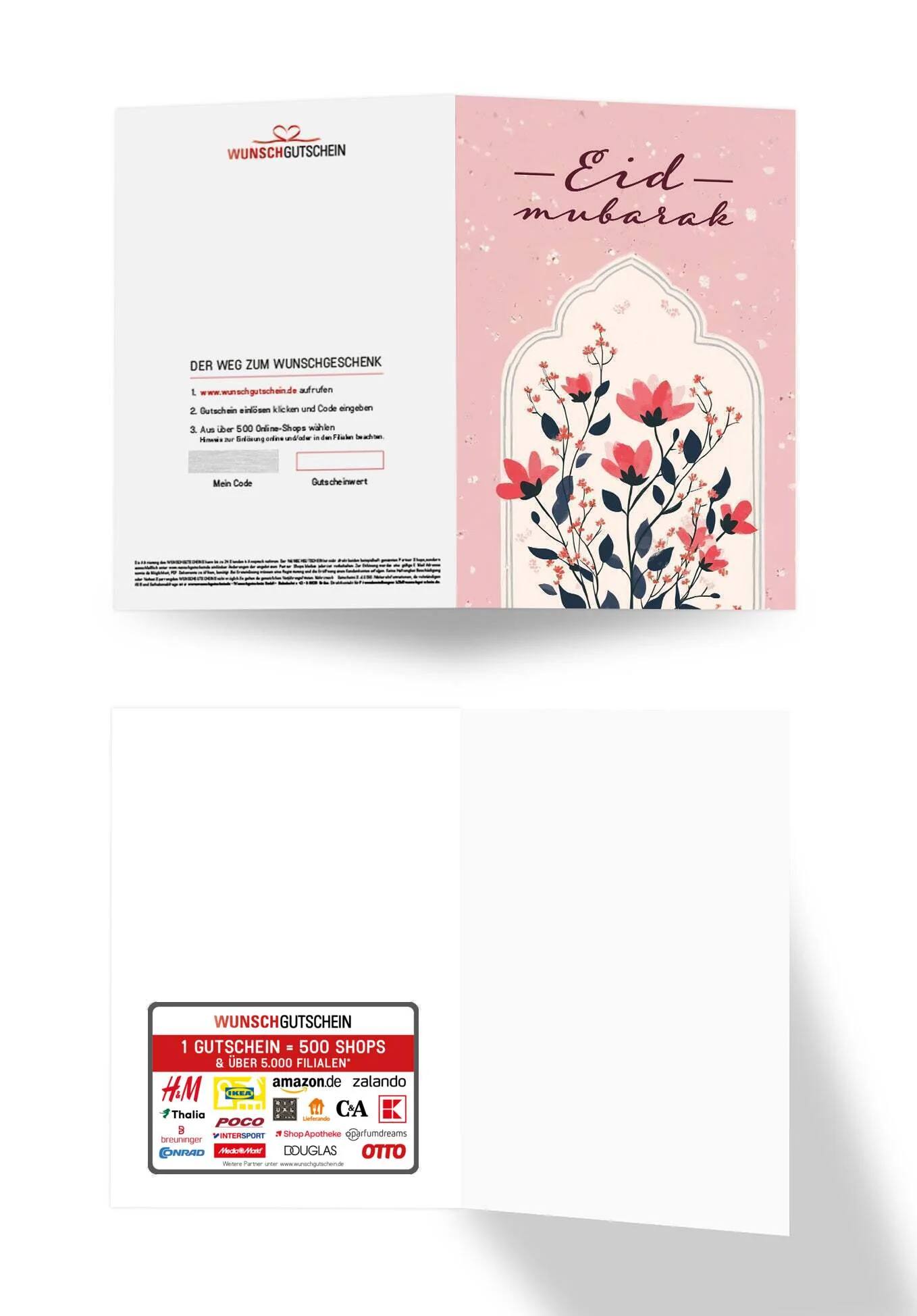Eid Mubarak - Blumen Rosa PDF - Image 3