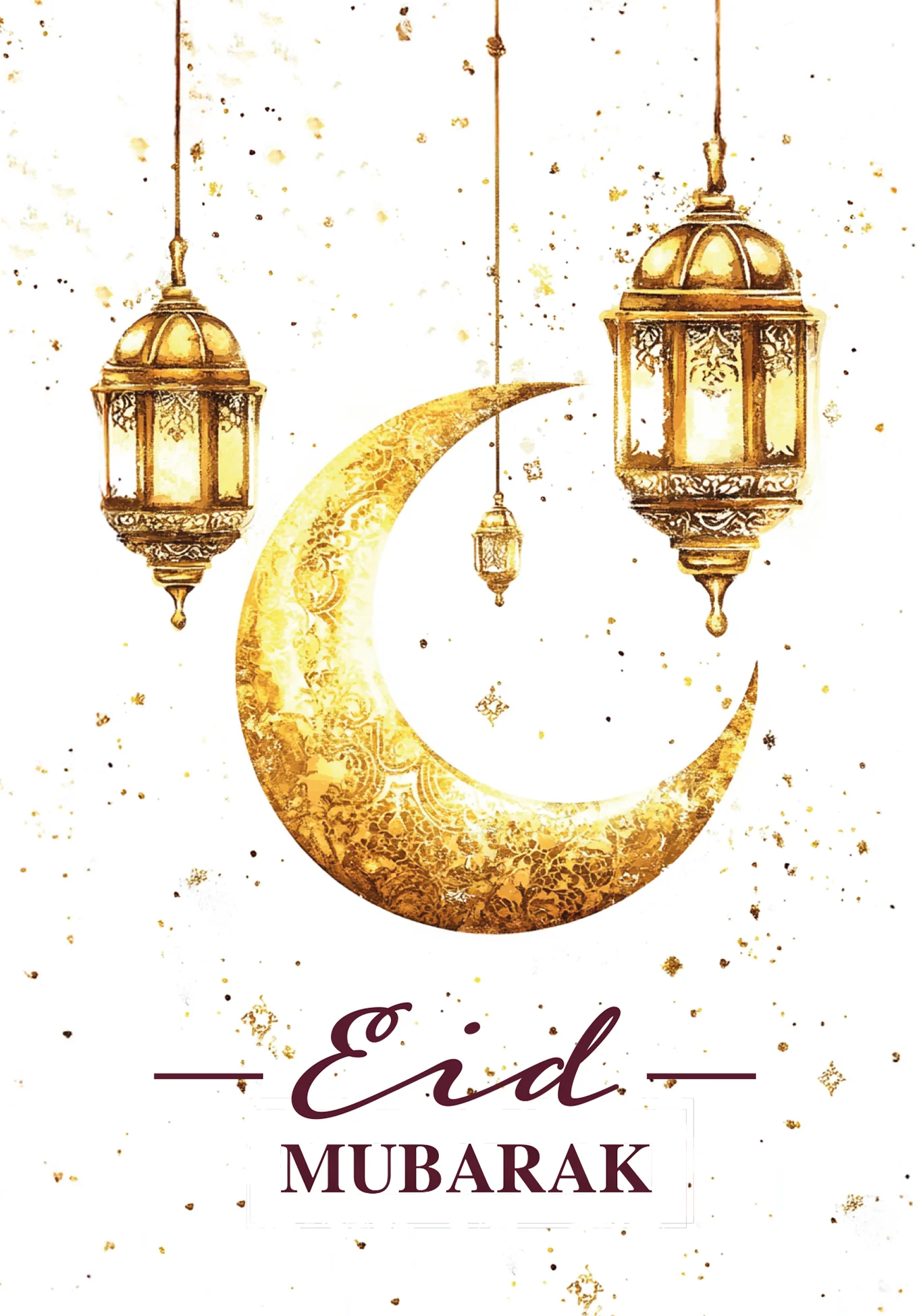 Eid Mubarak - Weiß Gold PDF - Image 2