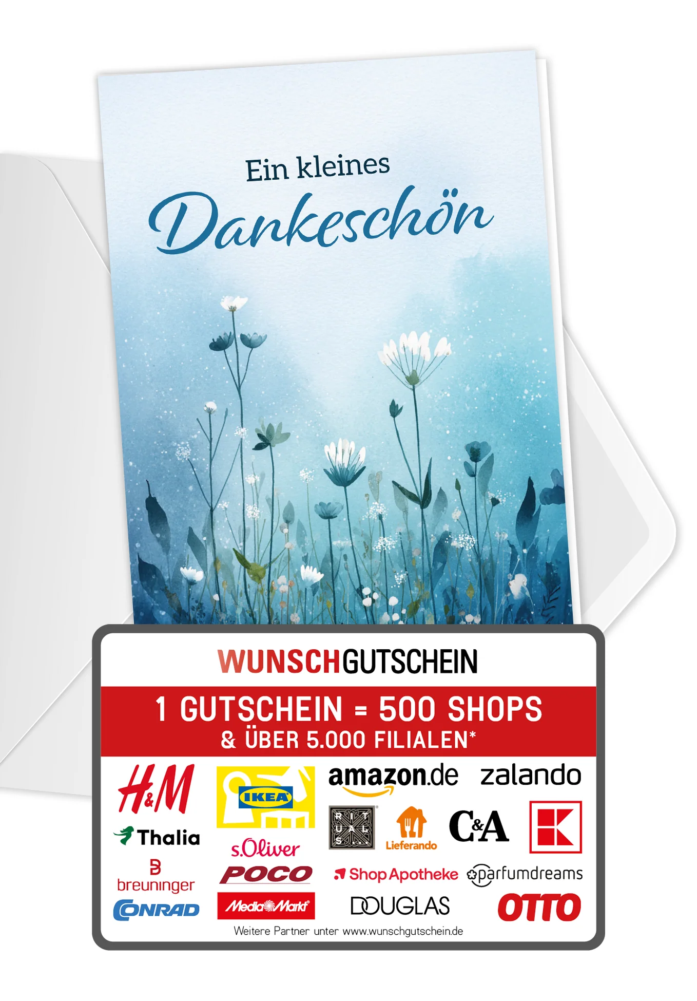 Ein kleines Dankeschön - Blumen PDF