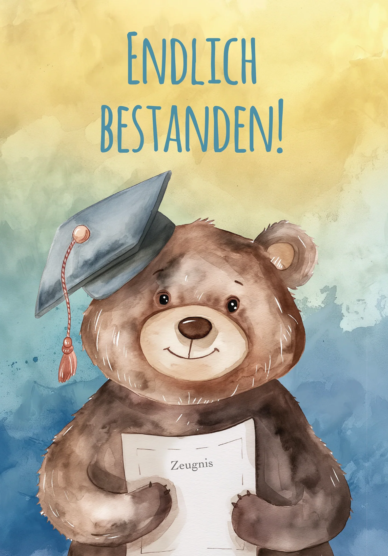 Endlich bestanden - Bär PDF - Image 2