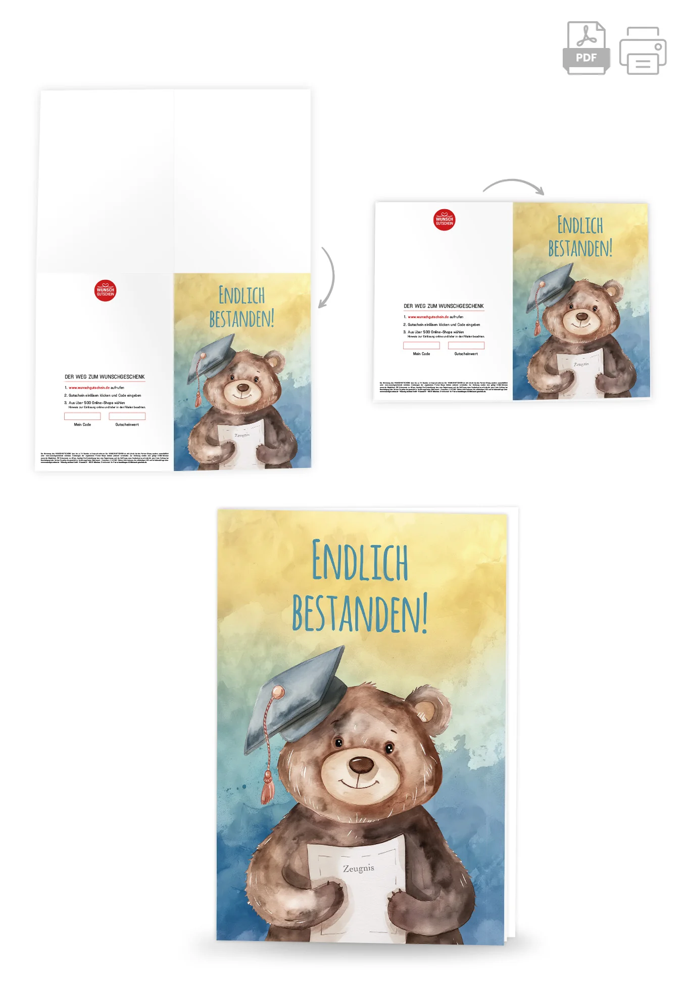 Endlich bestanden - Bär PDF - Image 4