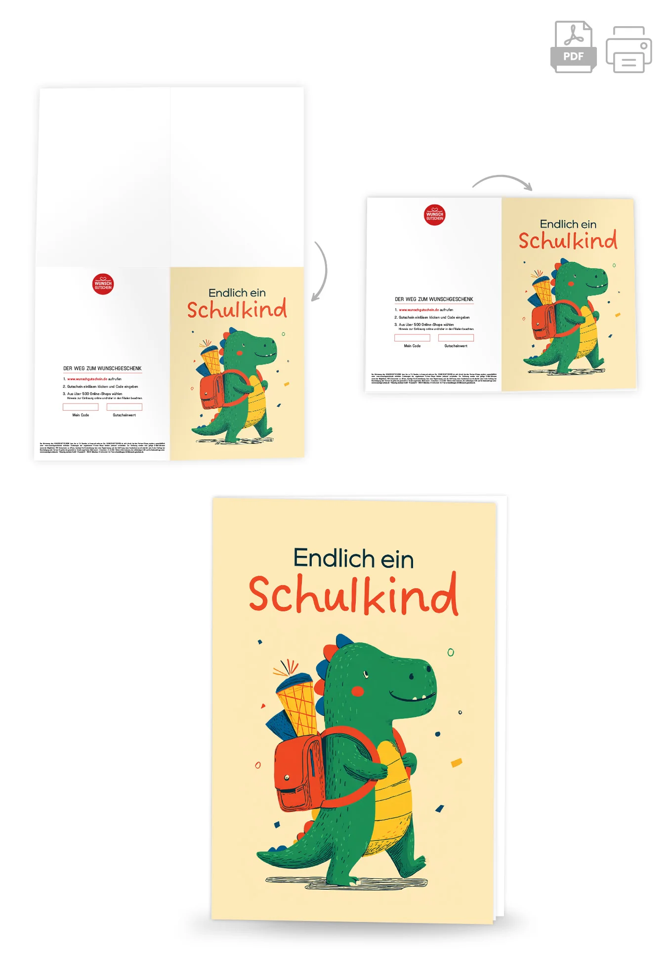 Endlich ein Schulkind - Dino - Image 4