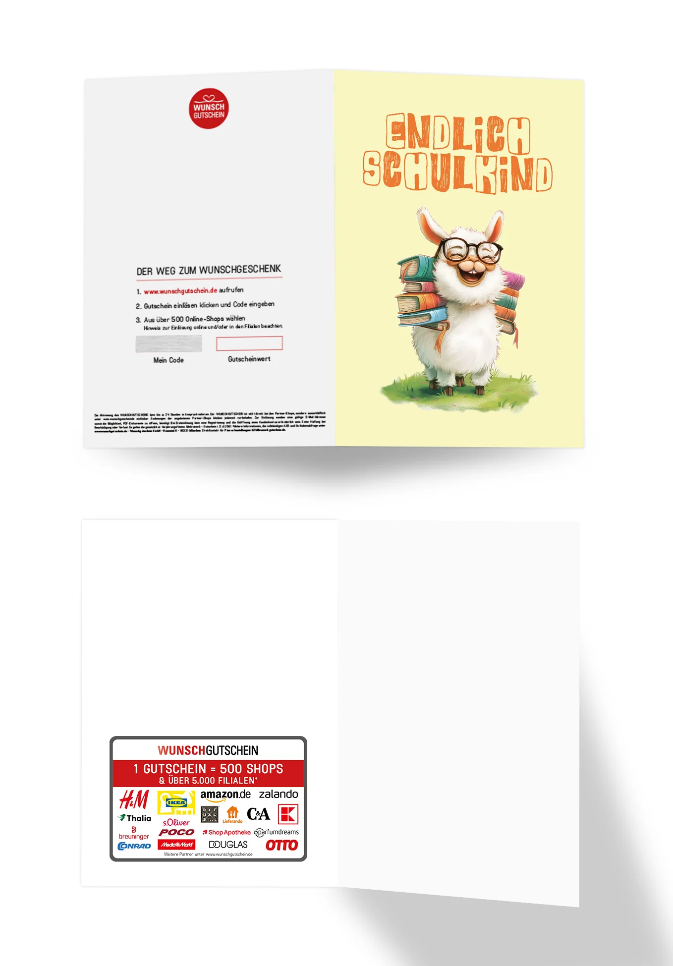 Endlich Schulkind - Lama - Image 3