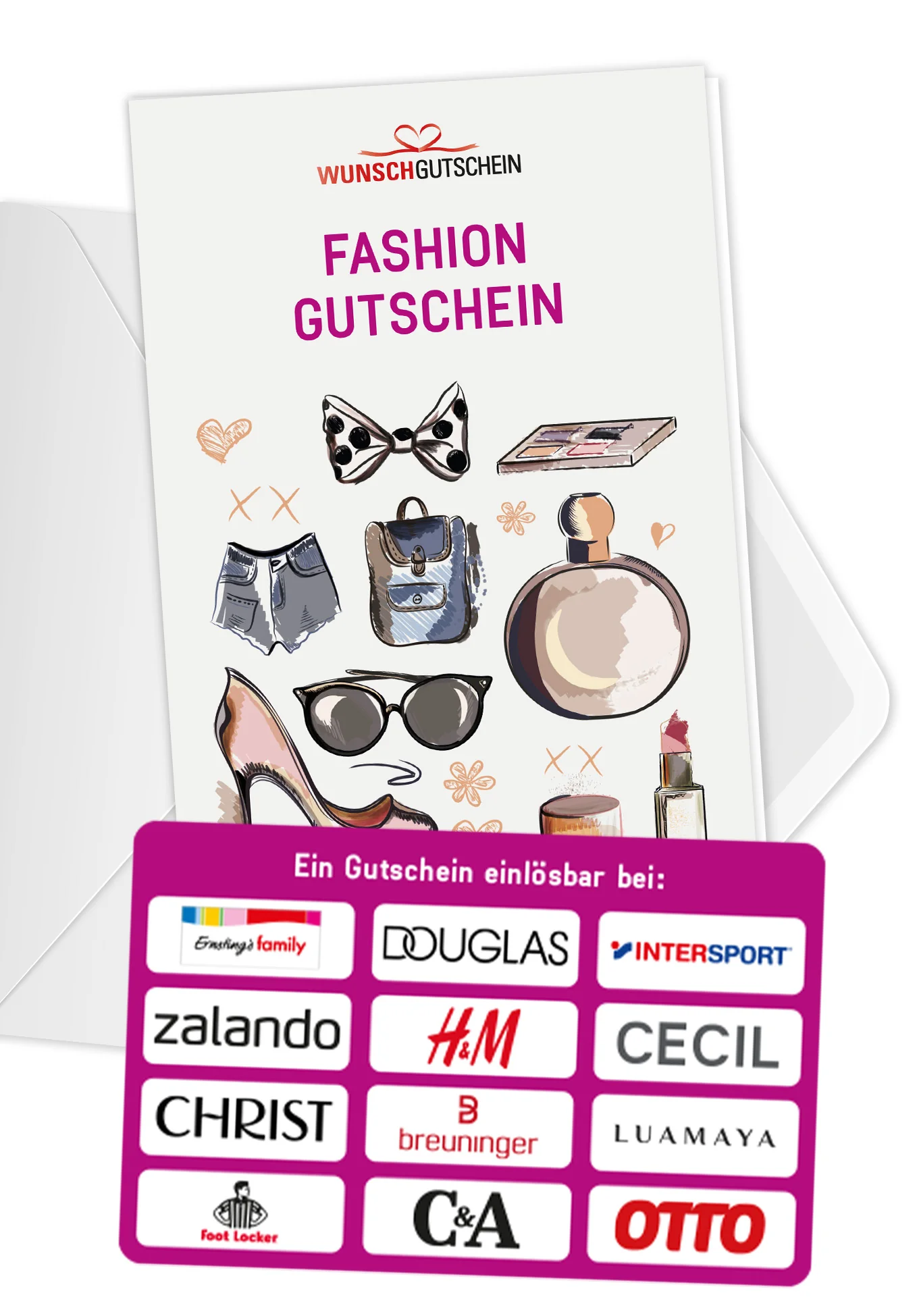 Fashion Gutschein - Einlösbar für Modeartikel und Accessoires PDF