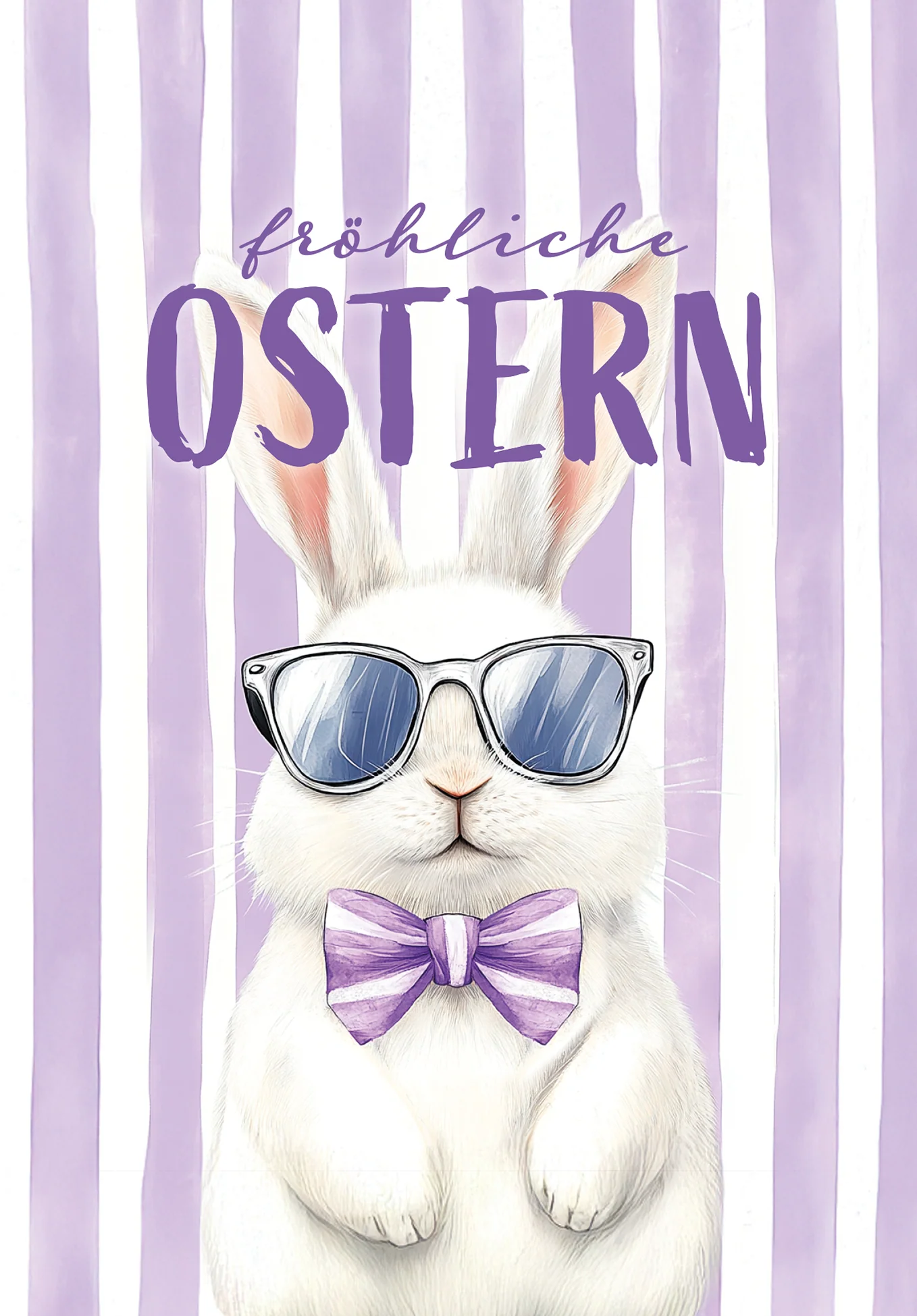 Fröhliche Ostern - Hase Sonnenbrille PDF - Image 2