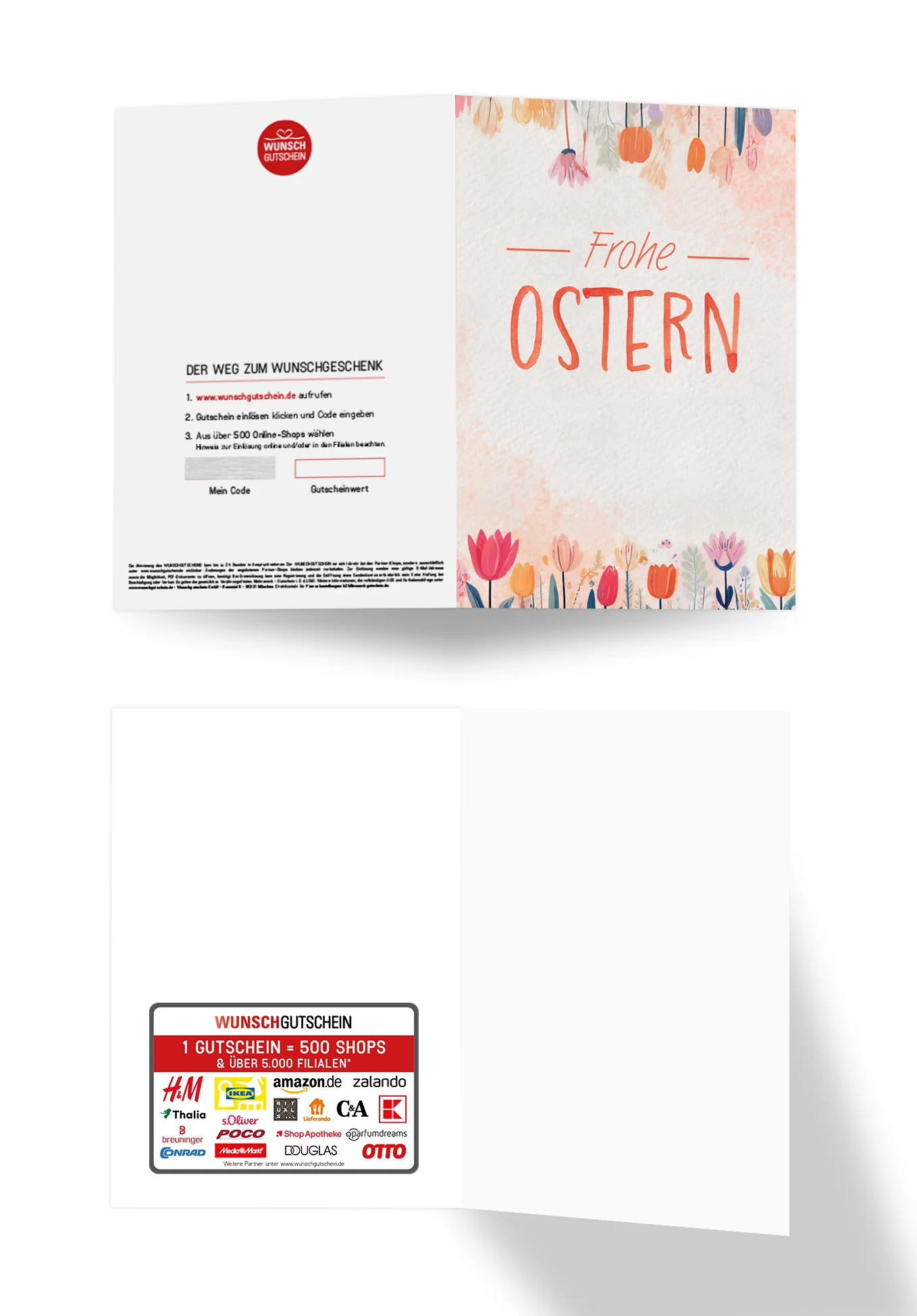 Frohe Ostern - Blumen Aquarell PDF - Image 3