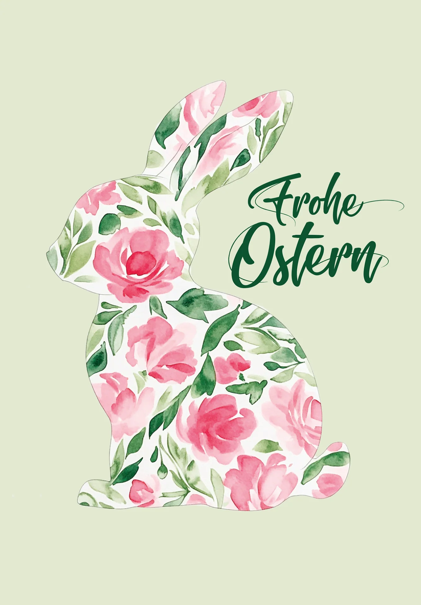 Frohe Ostern - Blumenhase PDF - Image 2