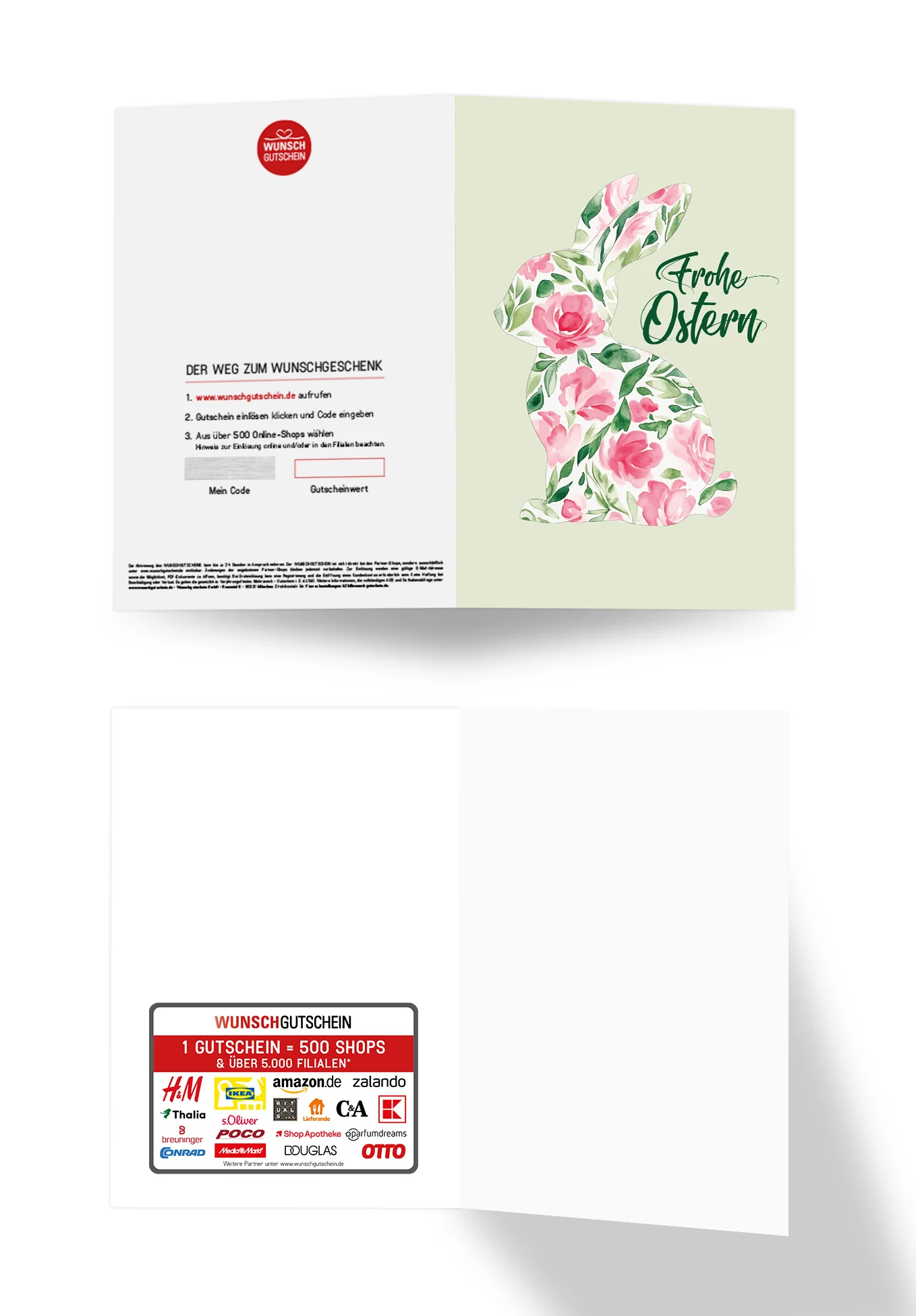 Frohe Ostern - Blumenhase PDF - Image 3