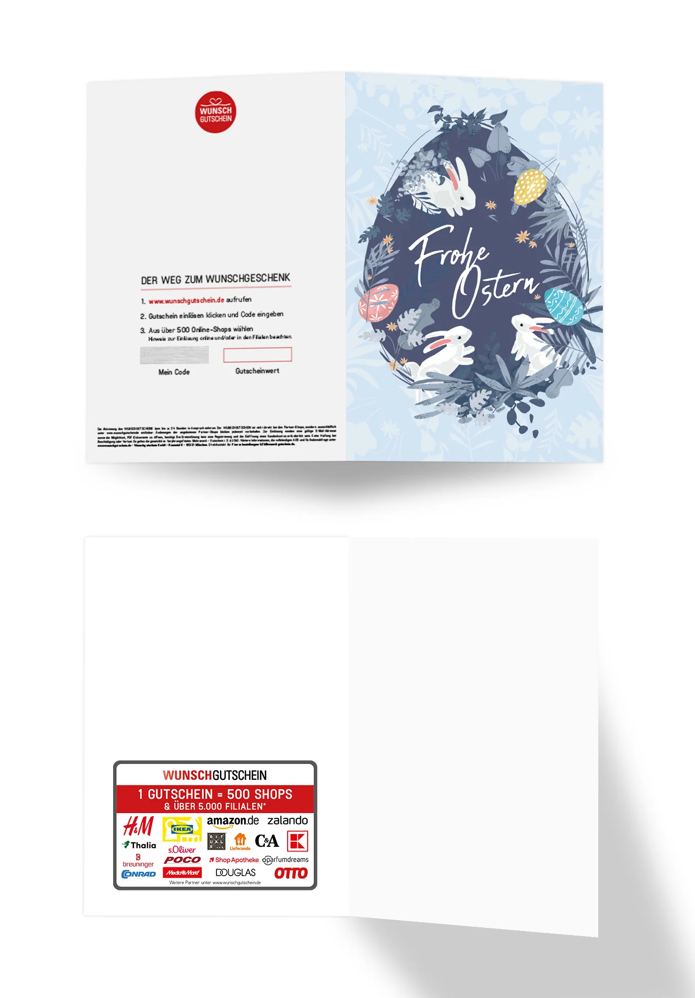 Frohe Ostern - Ei auf Blau PDF - Image 3