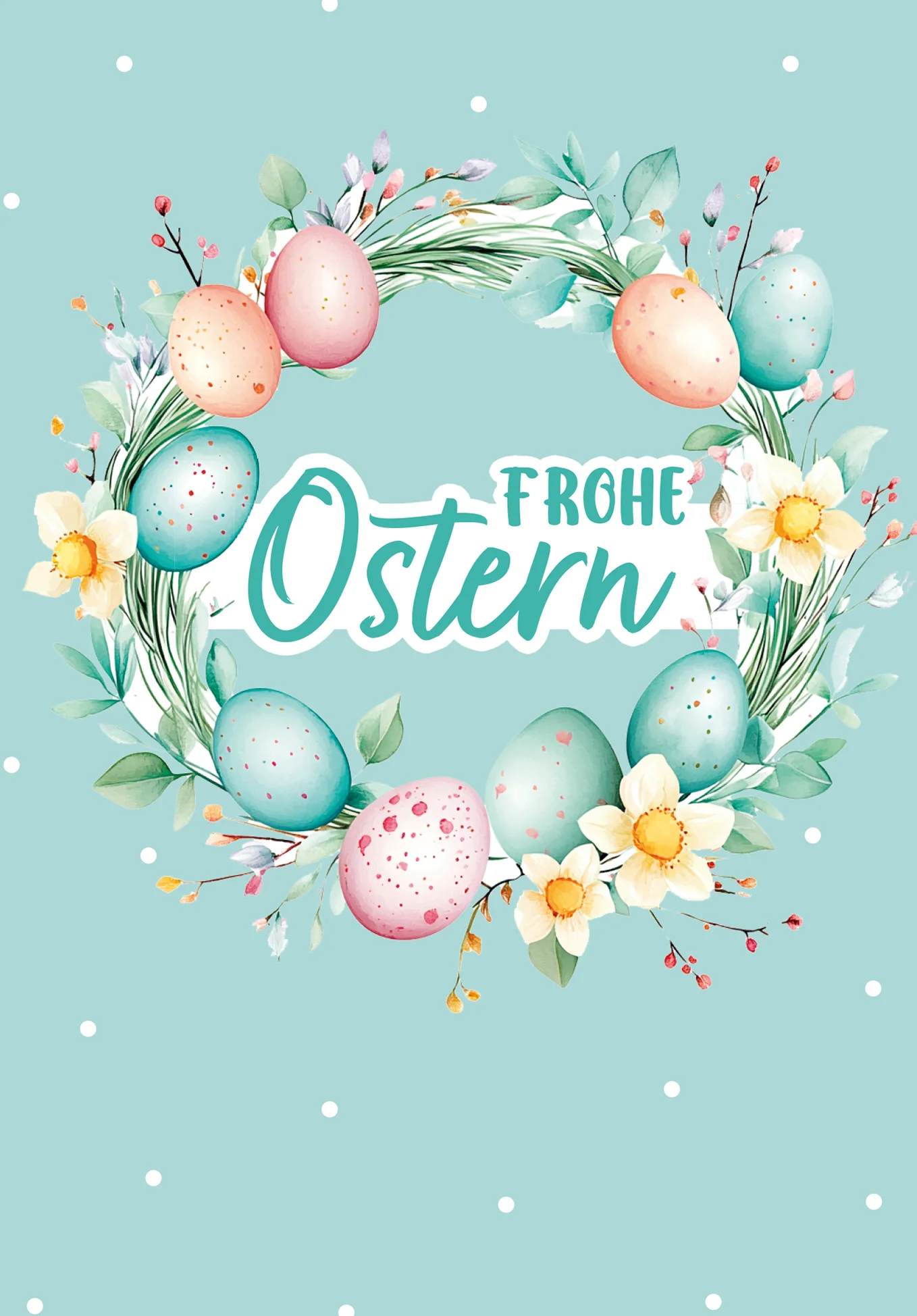 Frohe Ostern - Eierkranz - Image 2