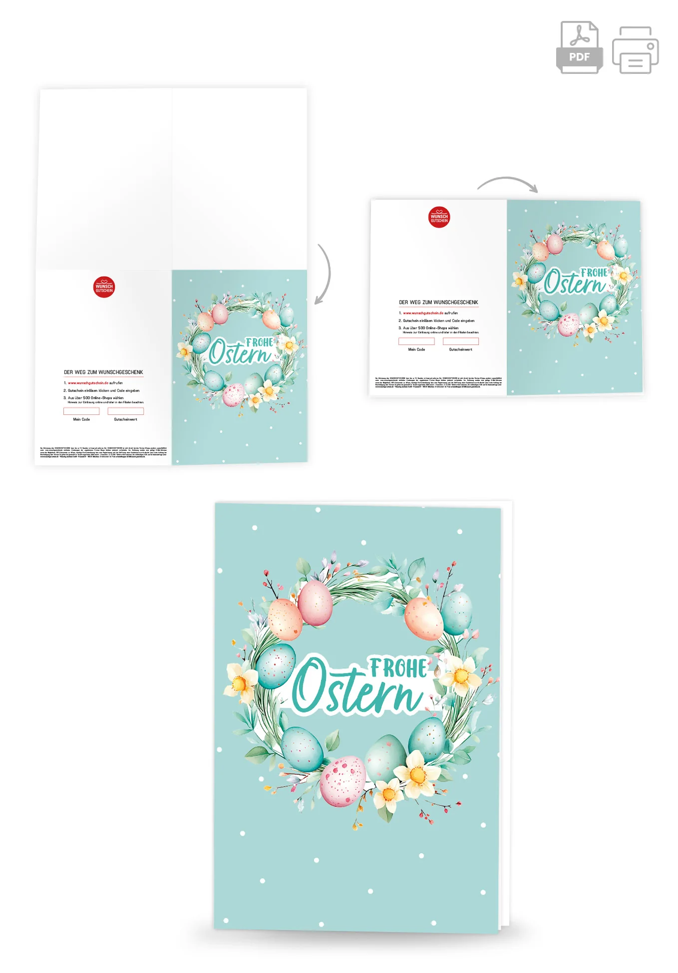 Frohe Ostern - Eierkranz PDF - Image 4