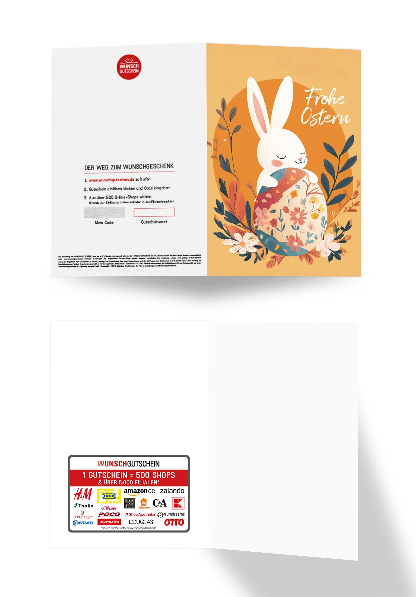 Frohe Ostern - Hase Orange PDF - Image 3