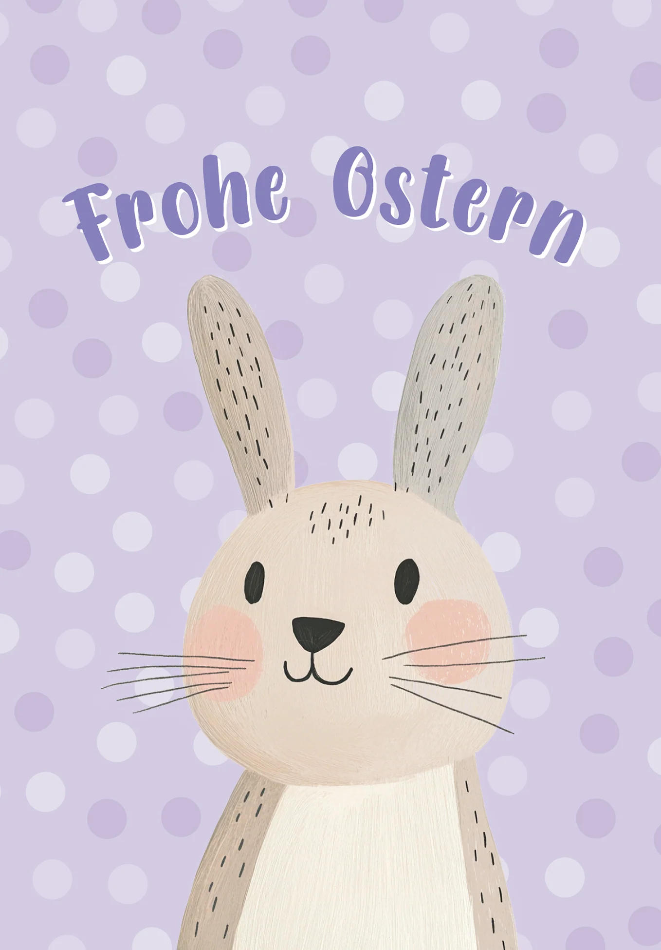 Frohe Ostern - Hase Pastellila PDF - Image 2