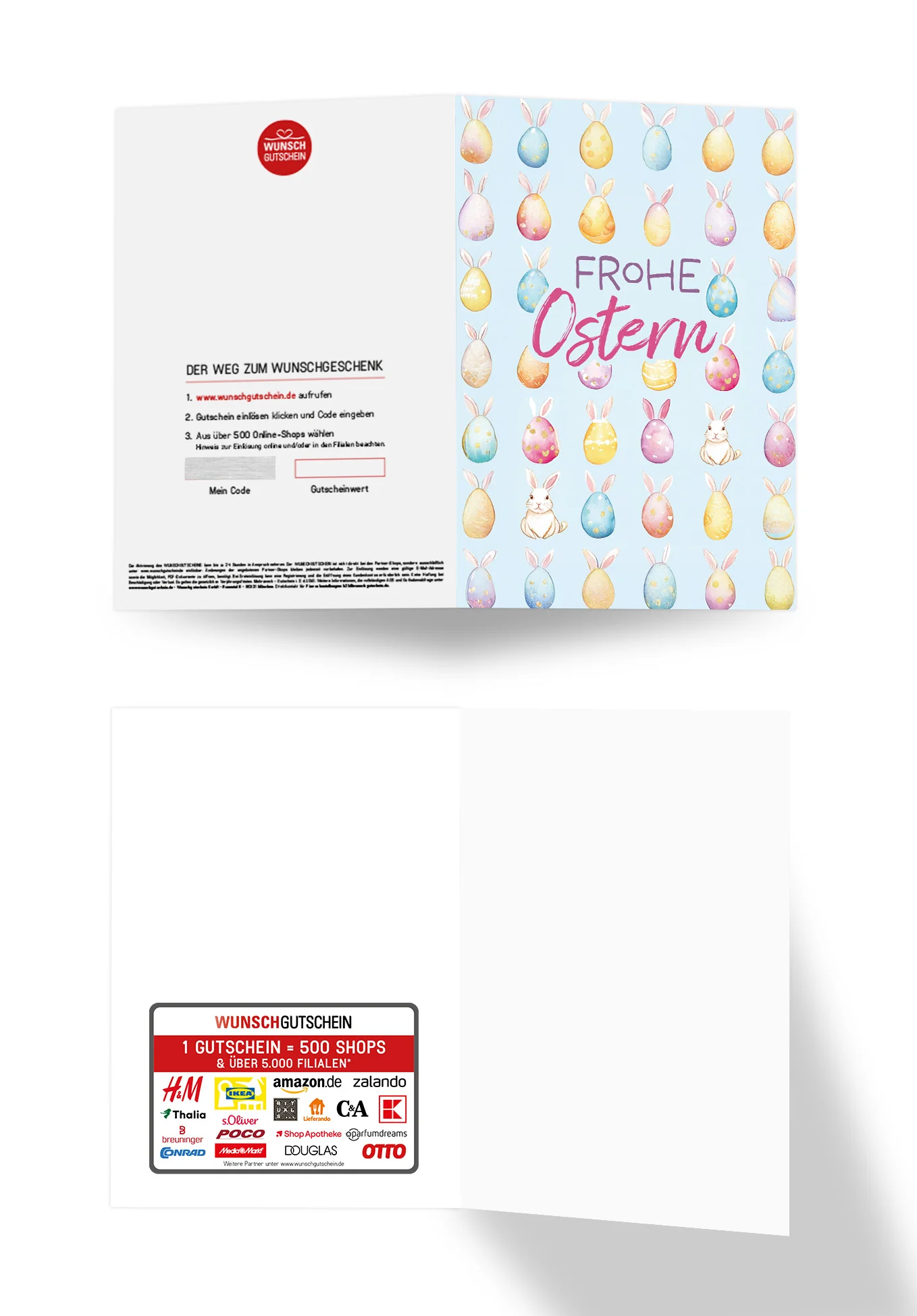 Frohe Ostern - Haseneier Muster PDF - Image 3