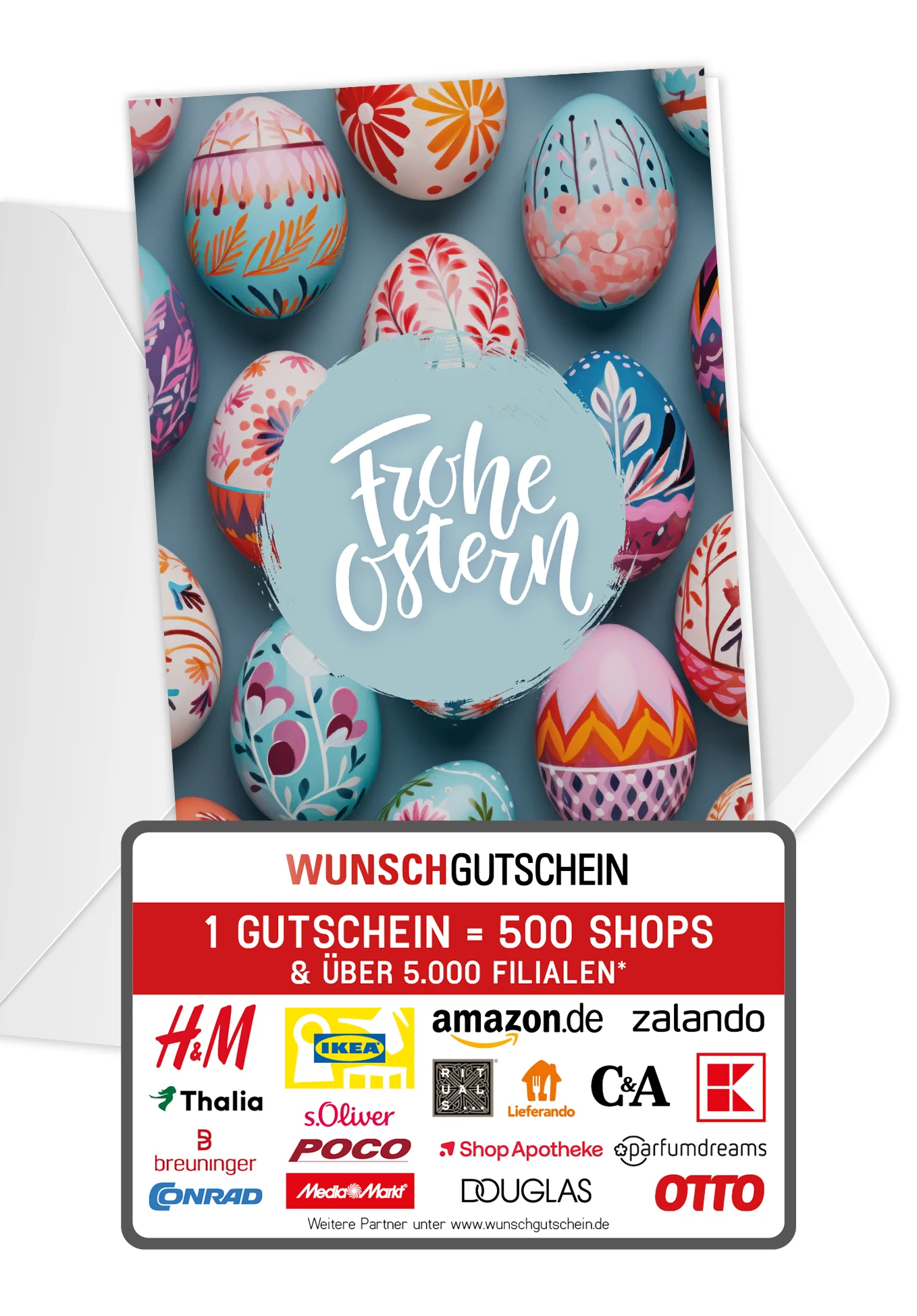 Frohe Ostern - Ostereier Bunt PDF