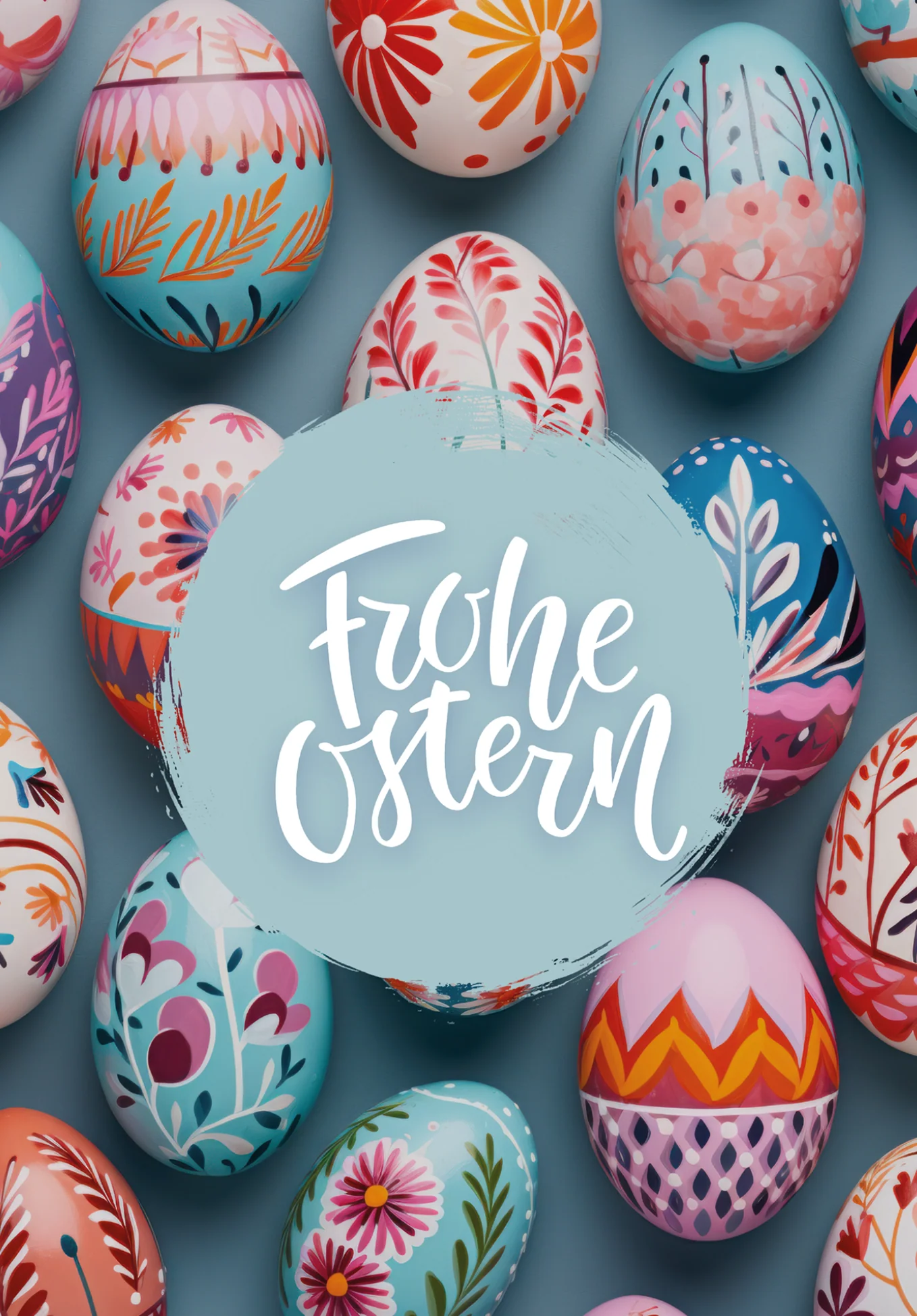Frohe Ostern - Ostereier Bunt PDF - Image 2